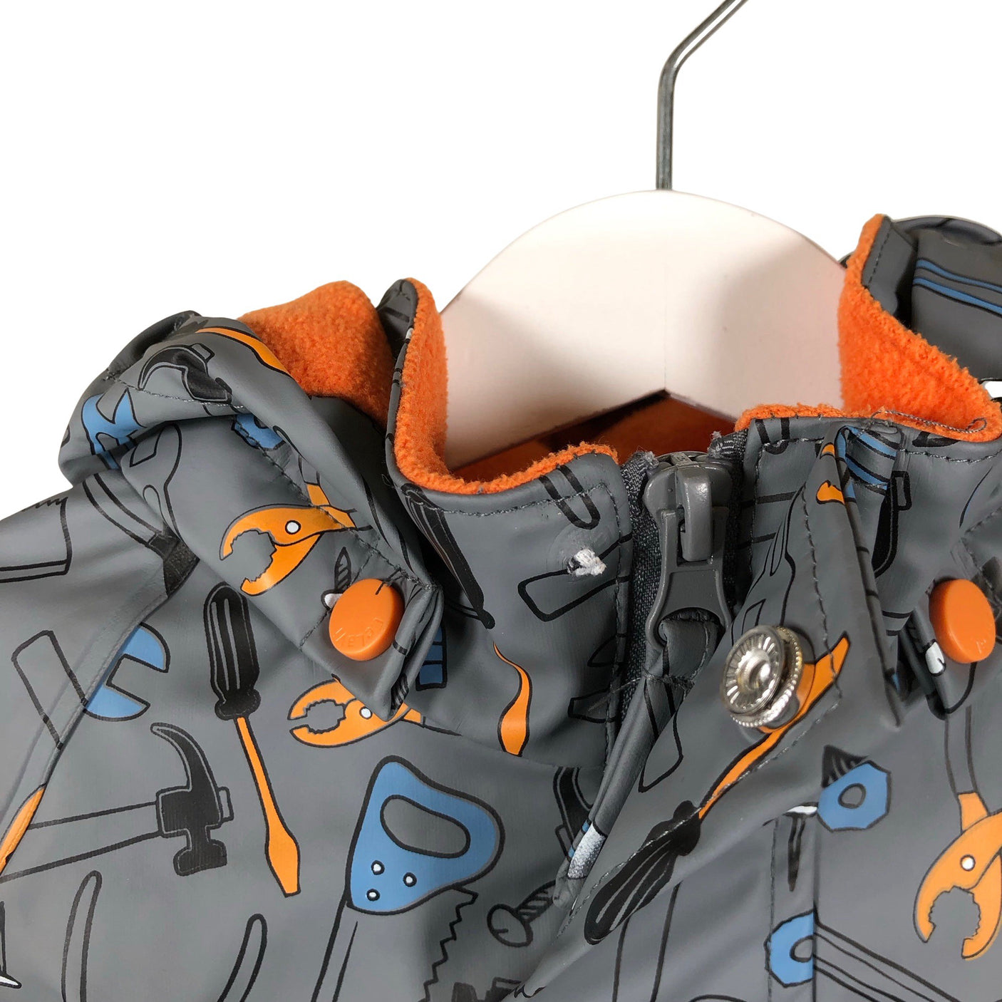 Poikien CeLaVi - Sadetakki, koko 116 - 122 - Harmaa (2)