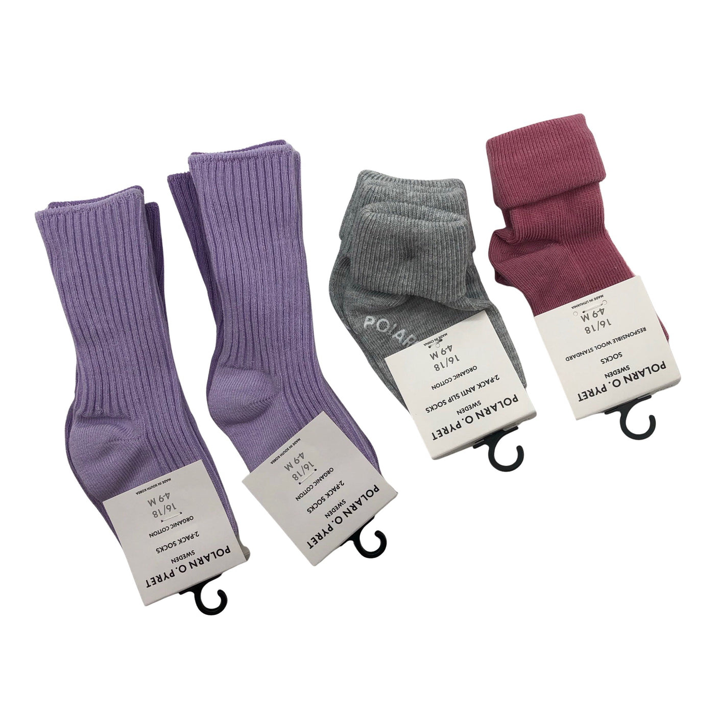 Unisex Polarn O. Pyret - Sukat, koko 18 - Violetti (1)