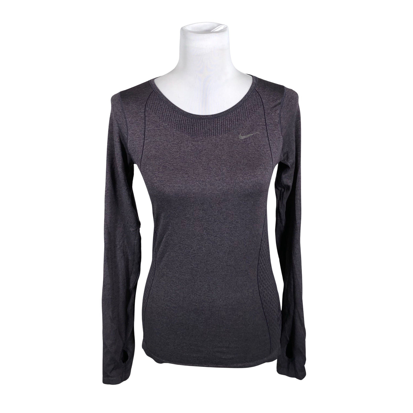 Naisten Nike - Urheilupaita, pitkät hihat, koko 36 - Violetti (1)