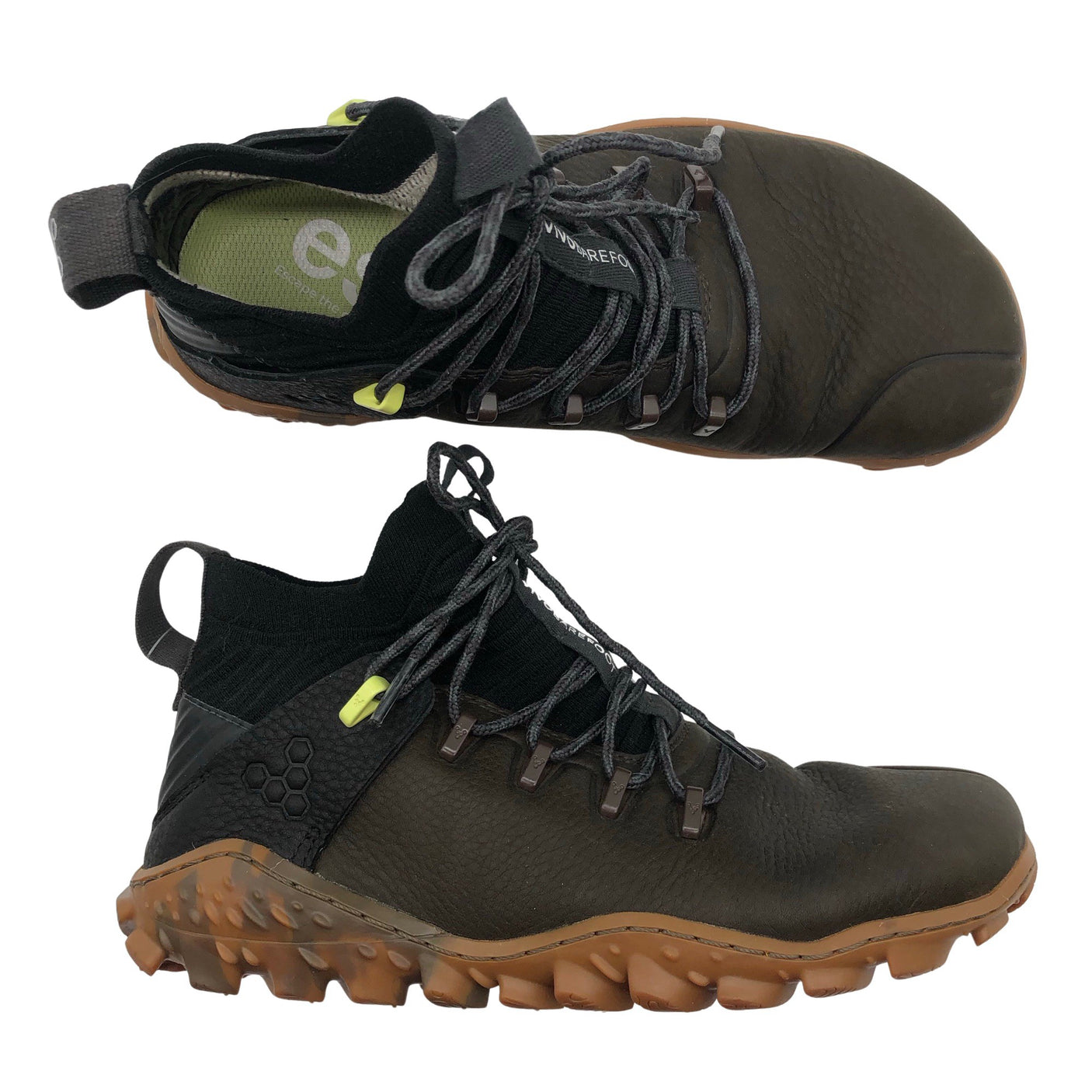 Naisten Vivobarefoot - Retkeilylenkkarit, koko 39 - Vihreä (1)