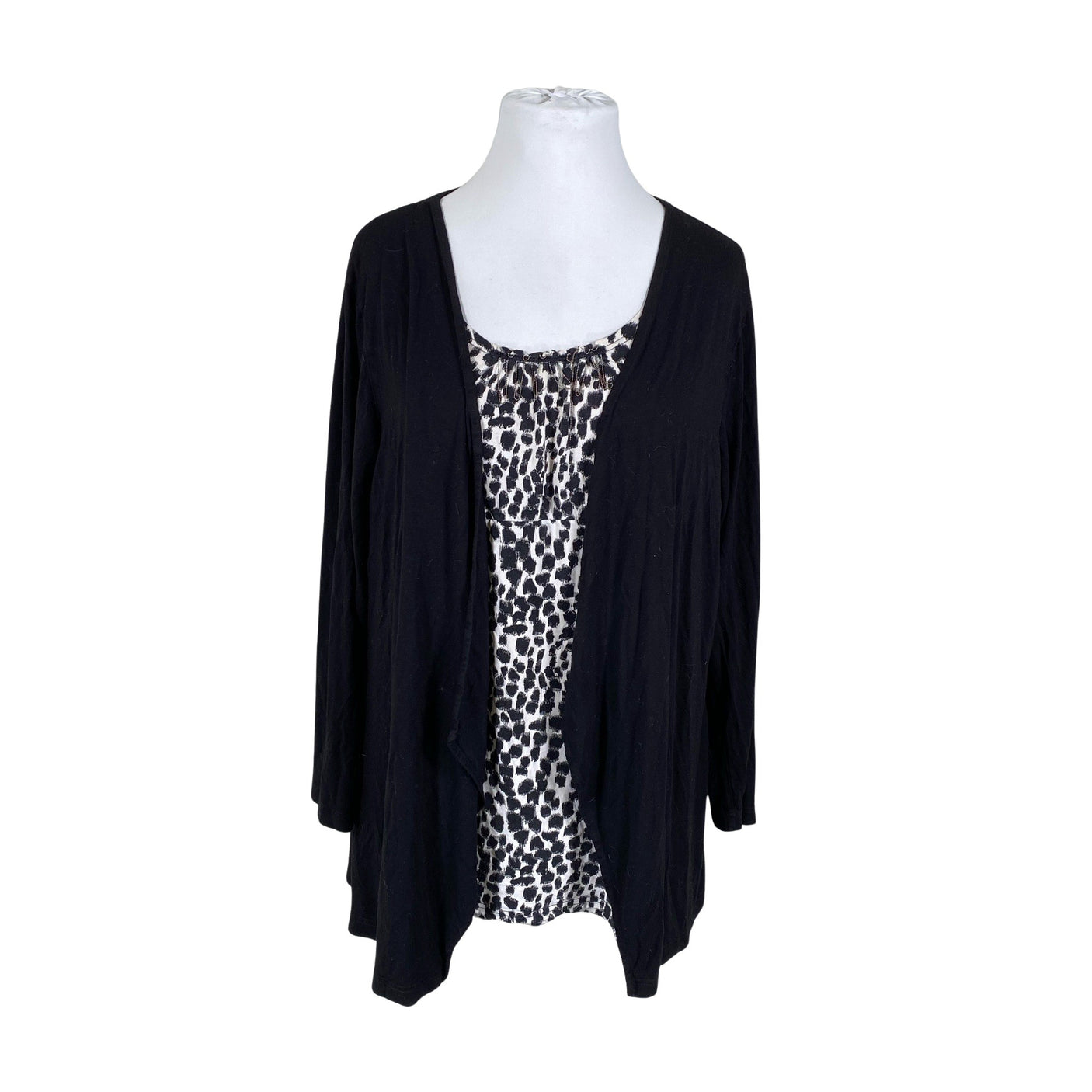 Naisten Gerry Weber - Trikoopaita, koko 48 - Musta (1)