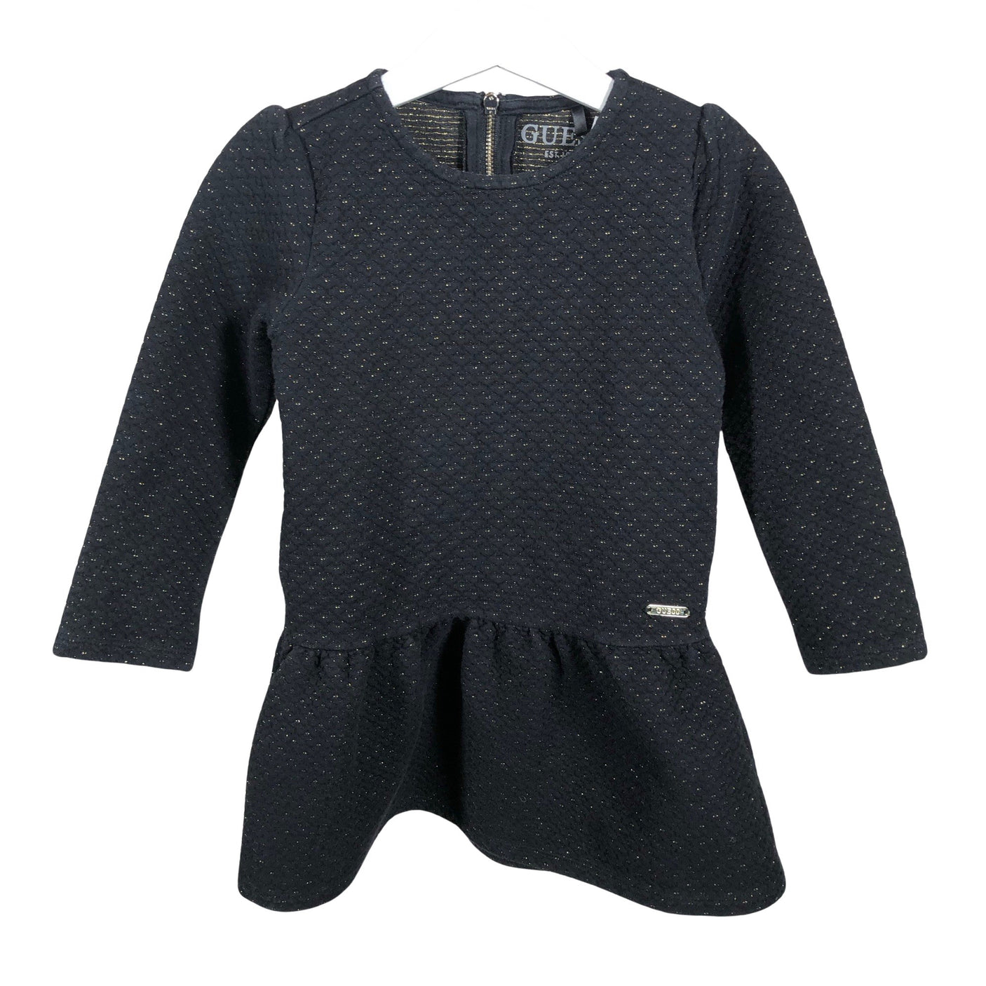 Tyttöjen Guess - Collegemekko, koko 92 - 98 - Musta (1)