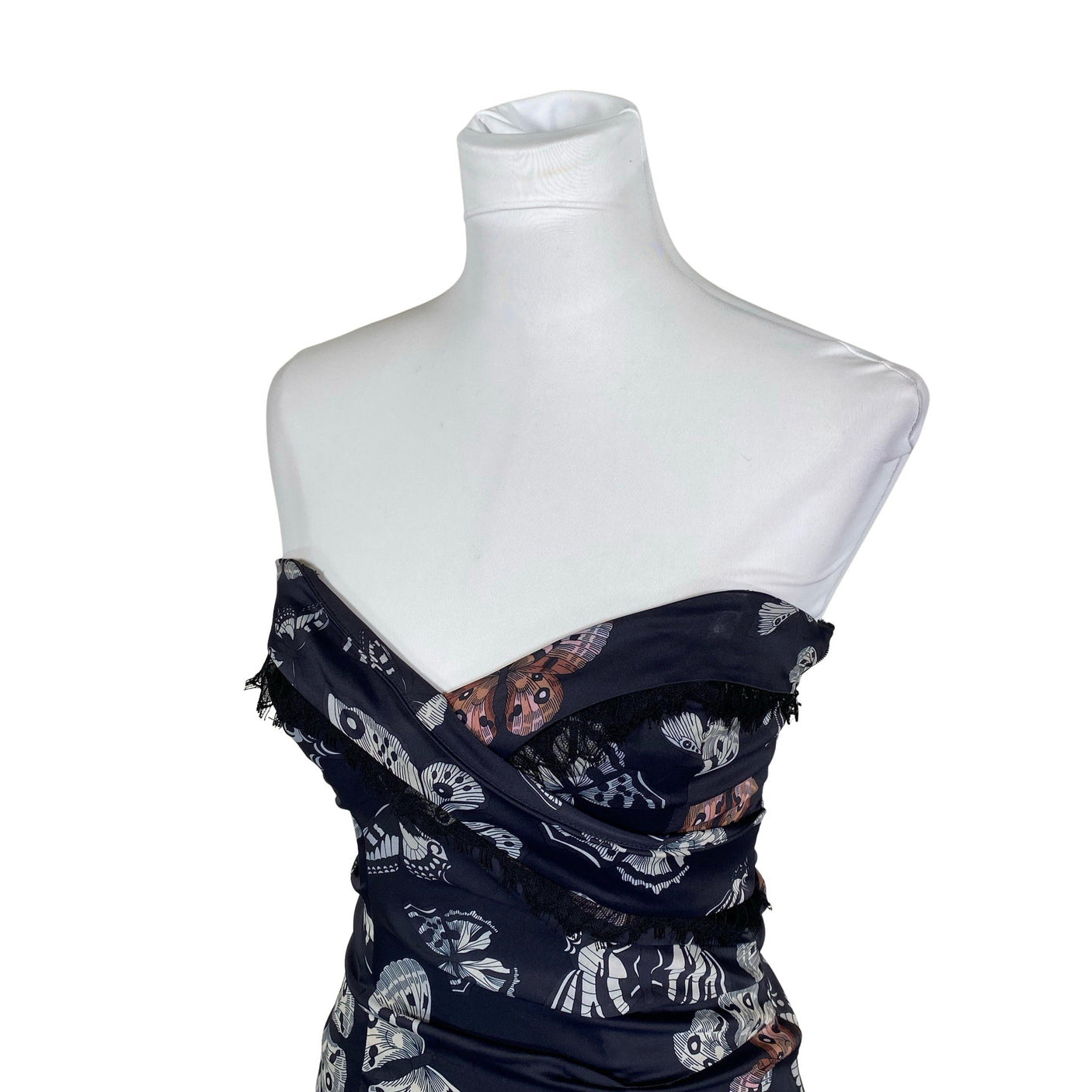 Naisten Karen Millen - Juhlamekko, koko 38 - Harmaa (3)