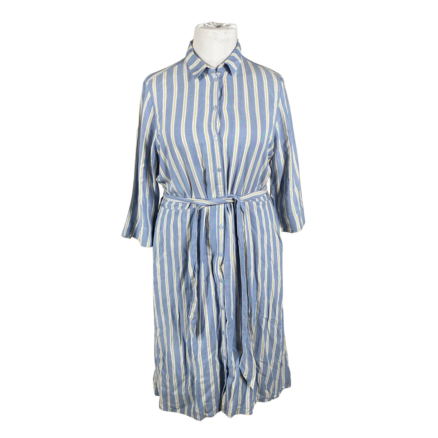 Naisten Tom Tailor - Sifonkimekko, koko 44 - Vaaleansininen (1)