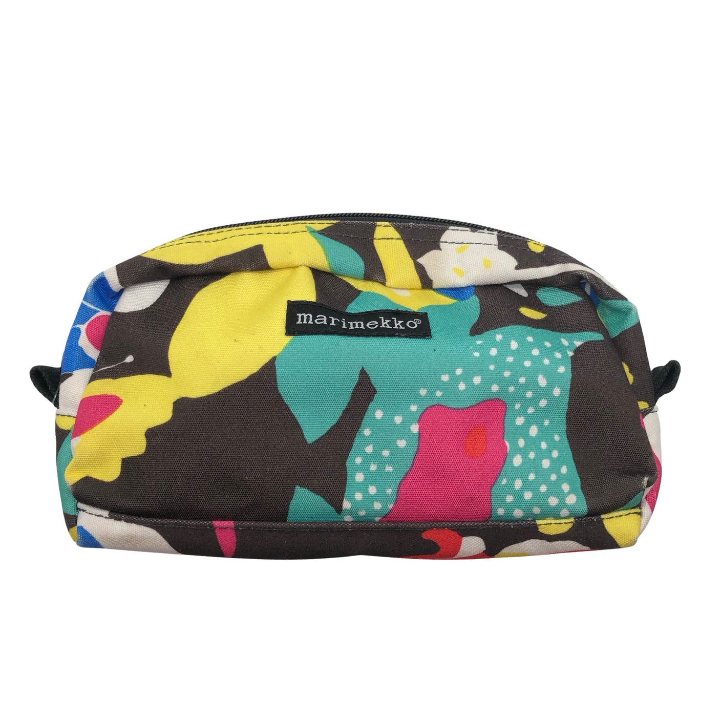 Naisten Marimekko - Toilettilaukku, koko Midi - Ruskea (1)