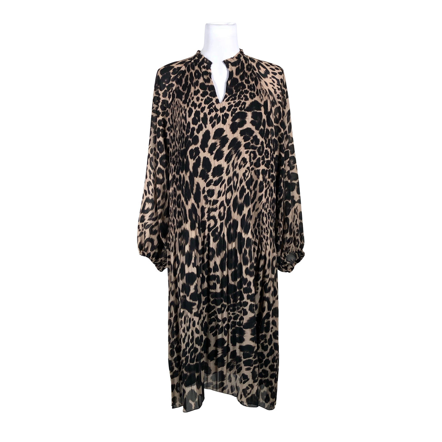 Naisten InWear - Sifonkimekko, koko 38 - Ruskea (1)