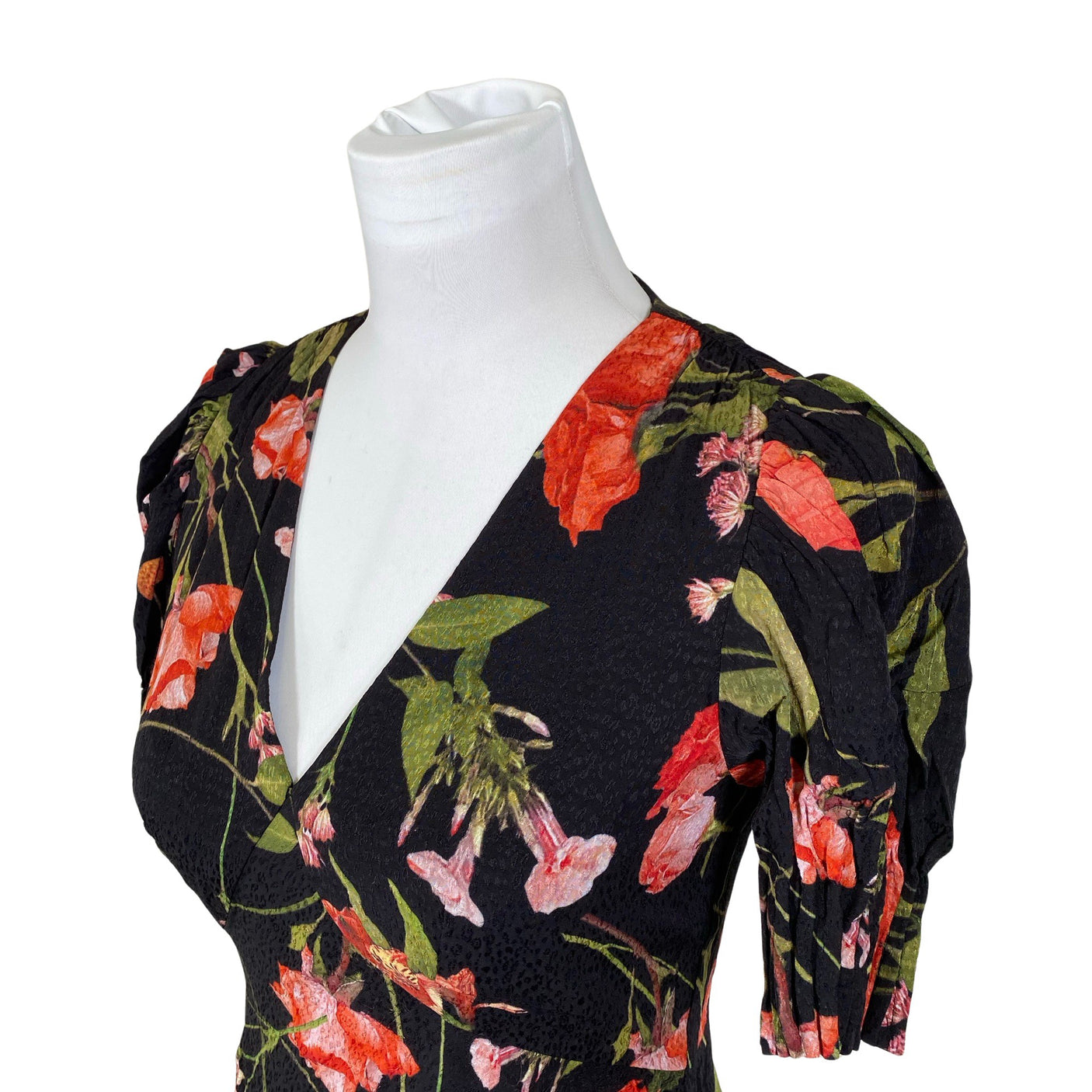 Naisten Ted Baker - Sifonkimekko, koko 36 - Musta (3)