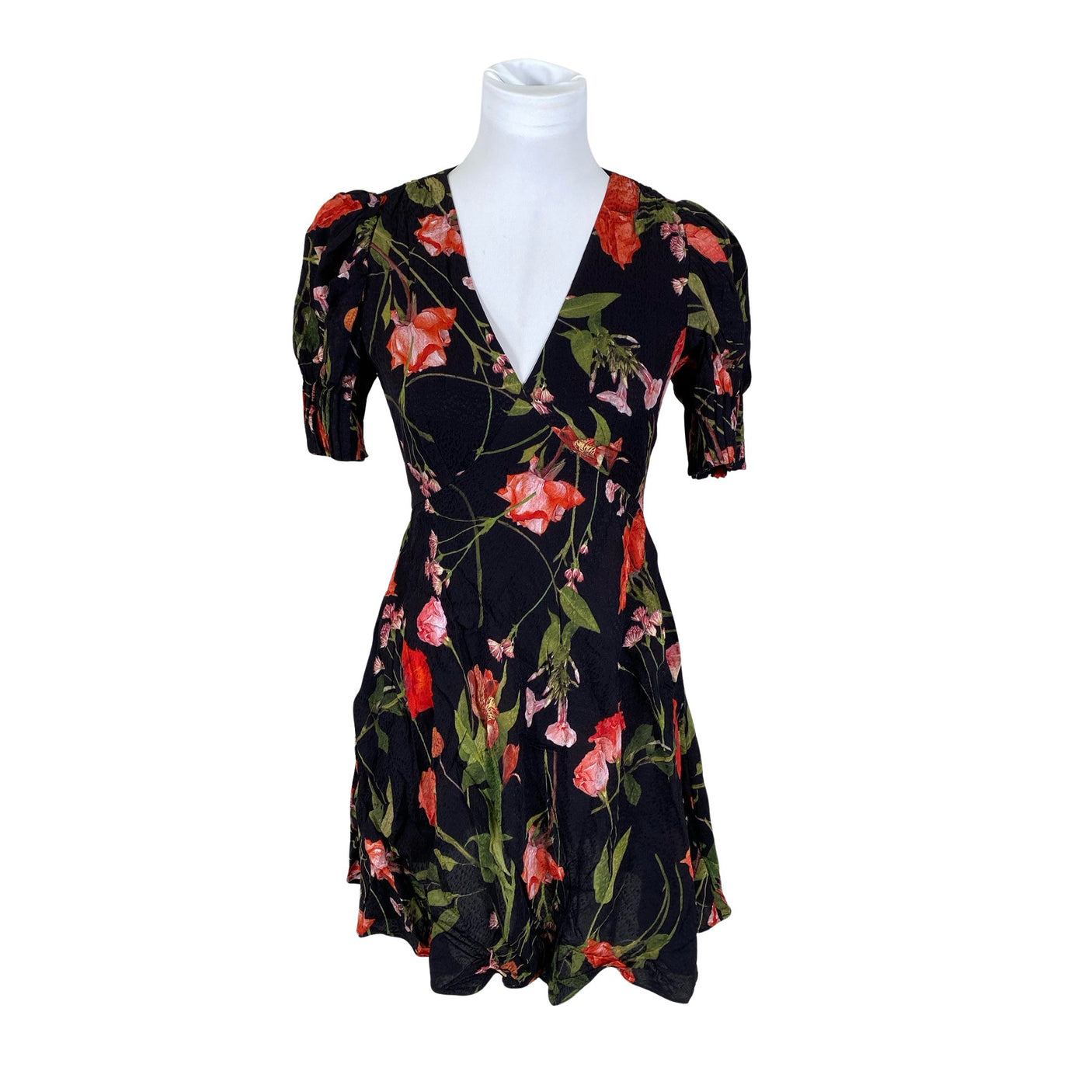 Naisten Ted Baker - Sifonkimekko, koko 36 - Musta (1)