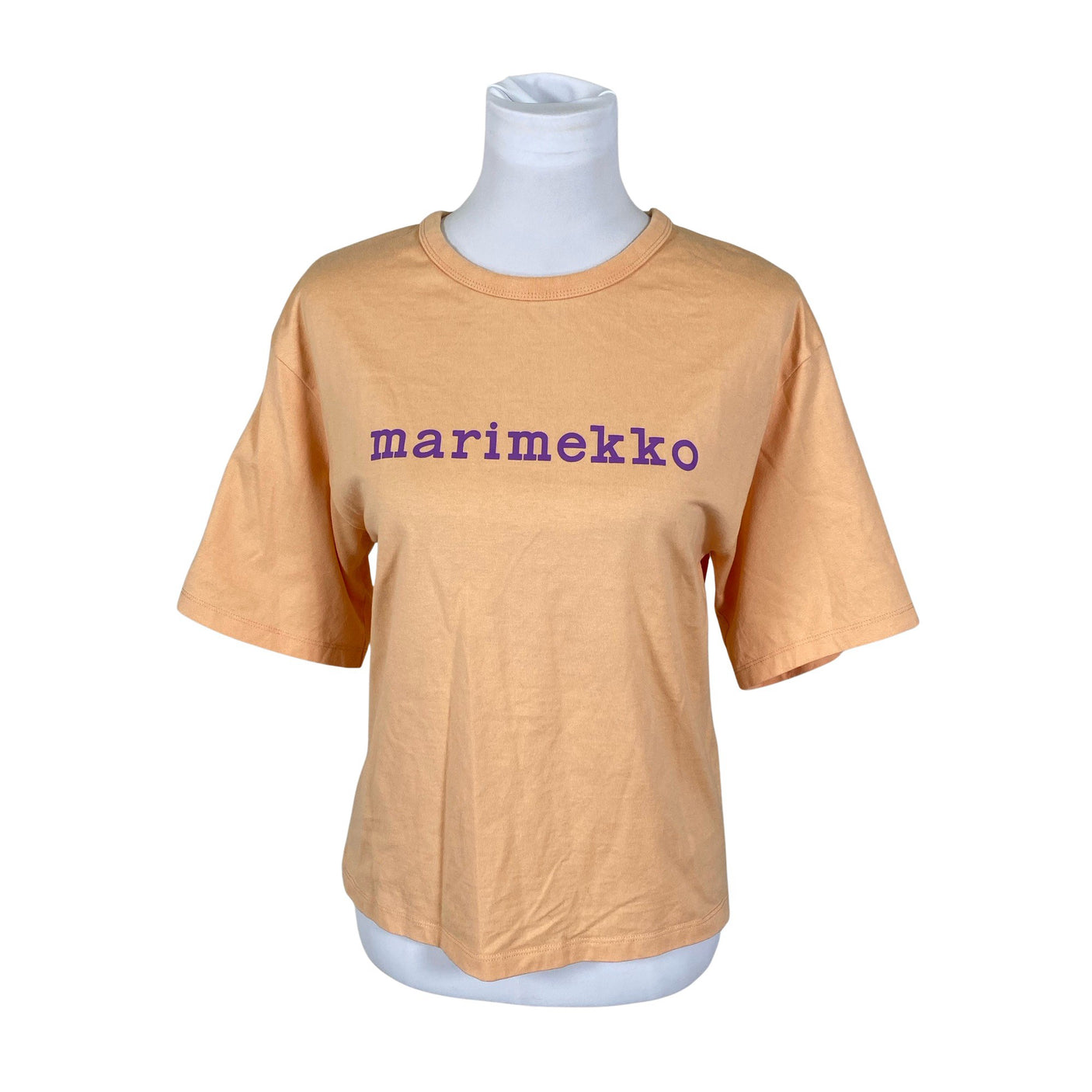 Naisten Marimekko - T-paita, koko 36 - Beige (1)