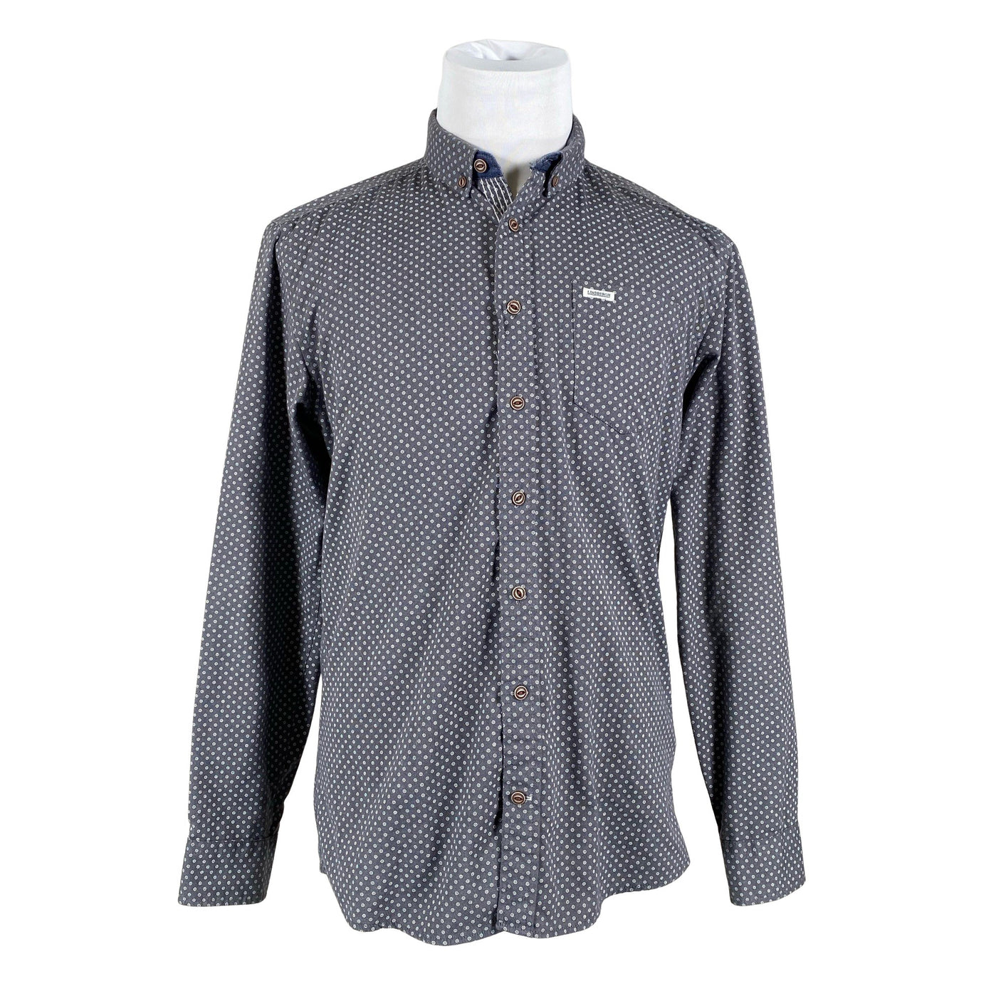 Miesten Lindbergh - Kauluspaita, koko M - Harmaa (1)