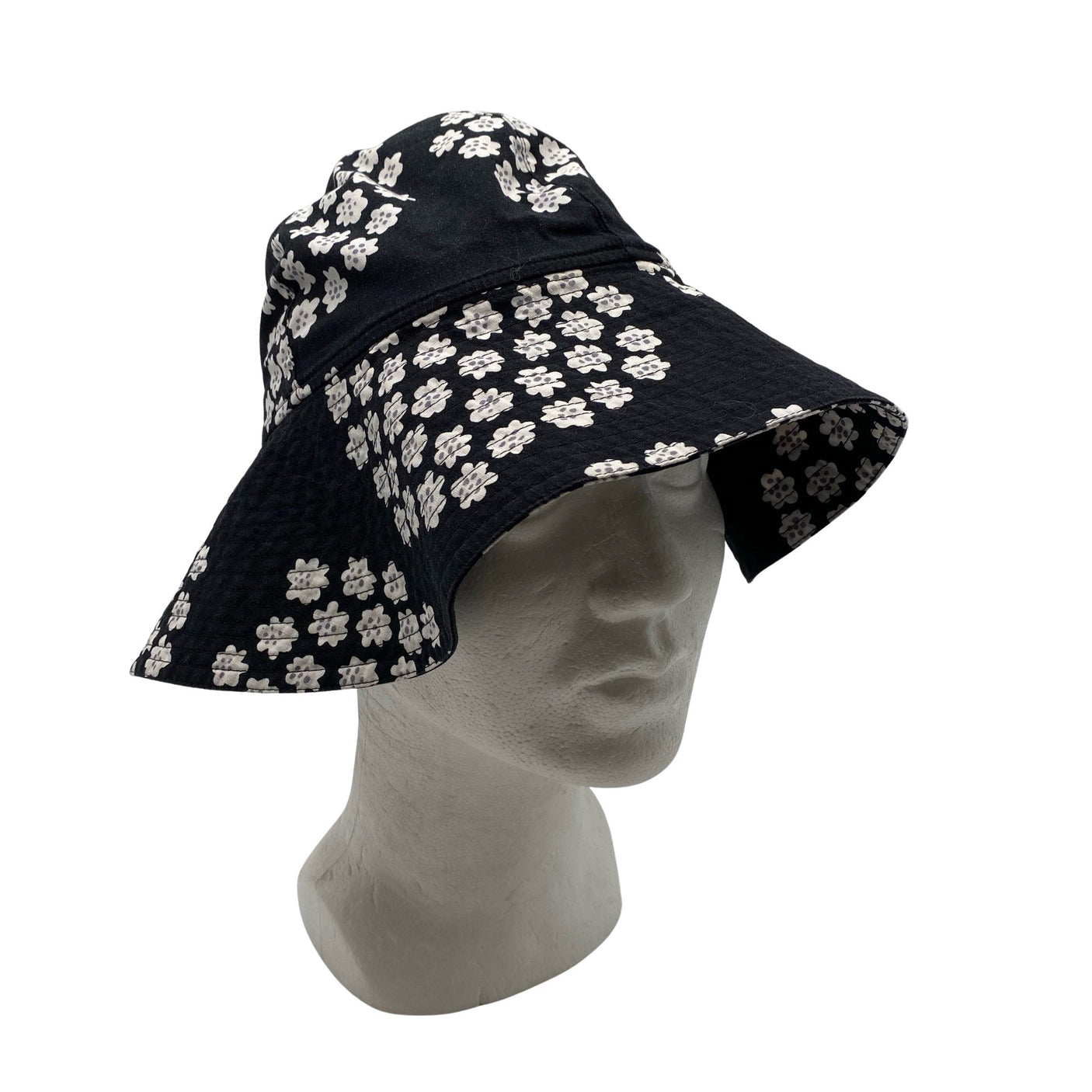 Naisten Marimekko - Kesähattu, koko 52 - 54 cm - Musta (1)