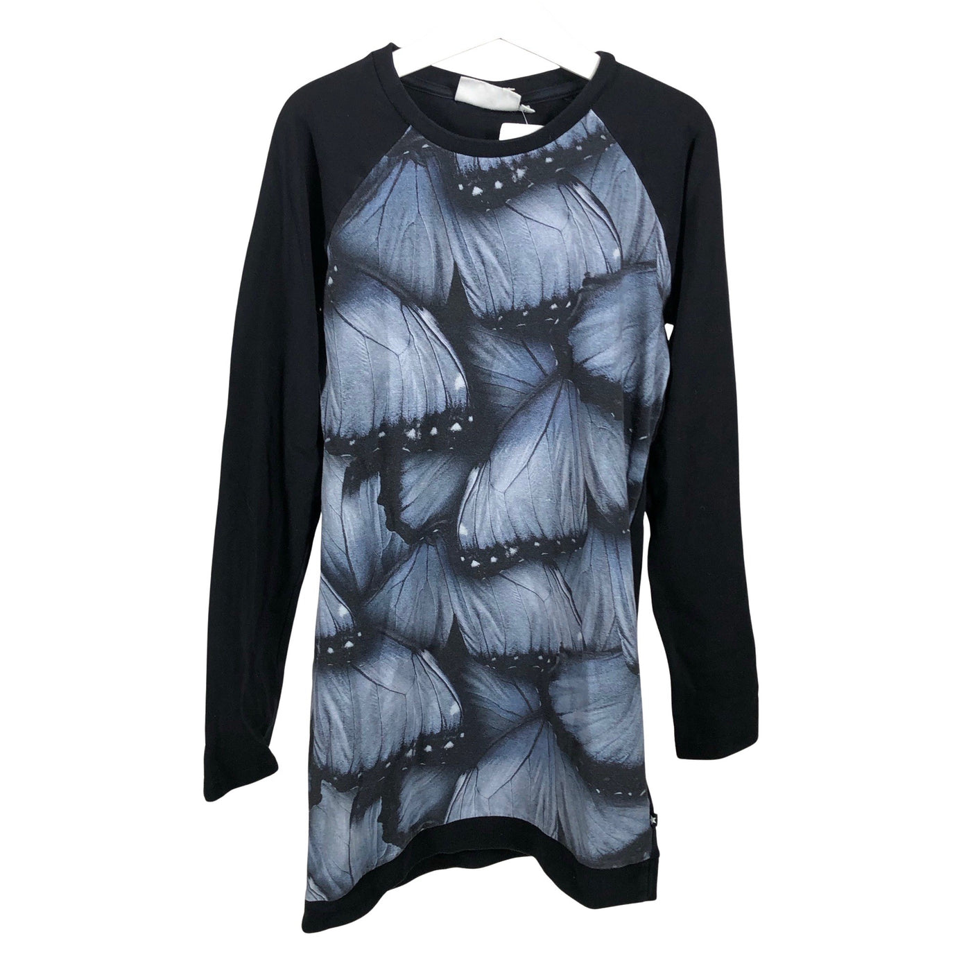 Tyttöjen Molo Kids - Trikoomekko, koko 146 - 152 - Sininen (1)