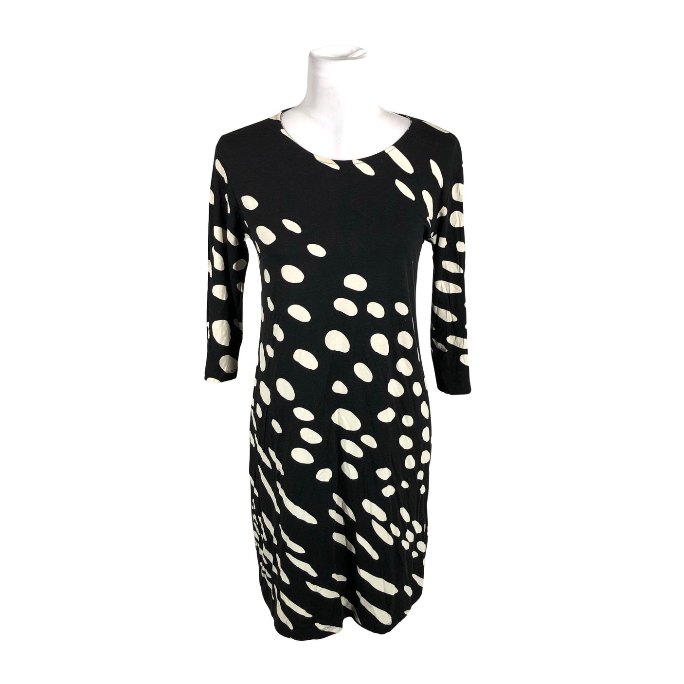 Naisten Marimekko - Trikoomekko, koko 38 - Musta (1)