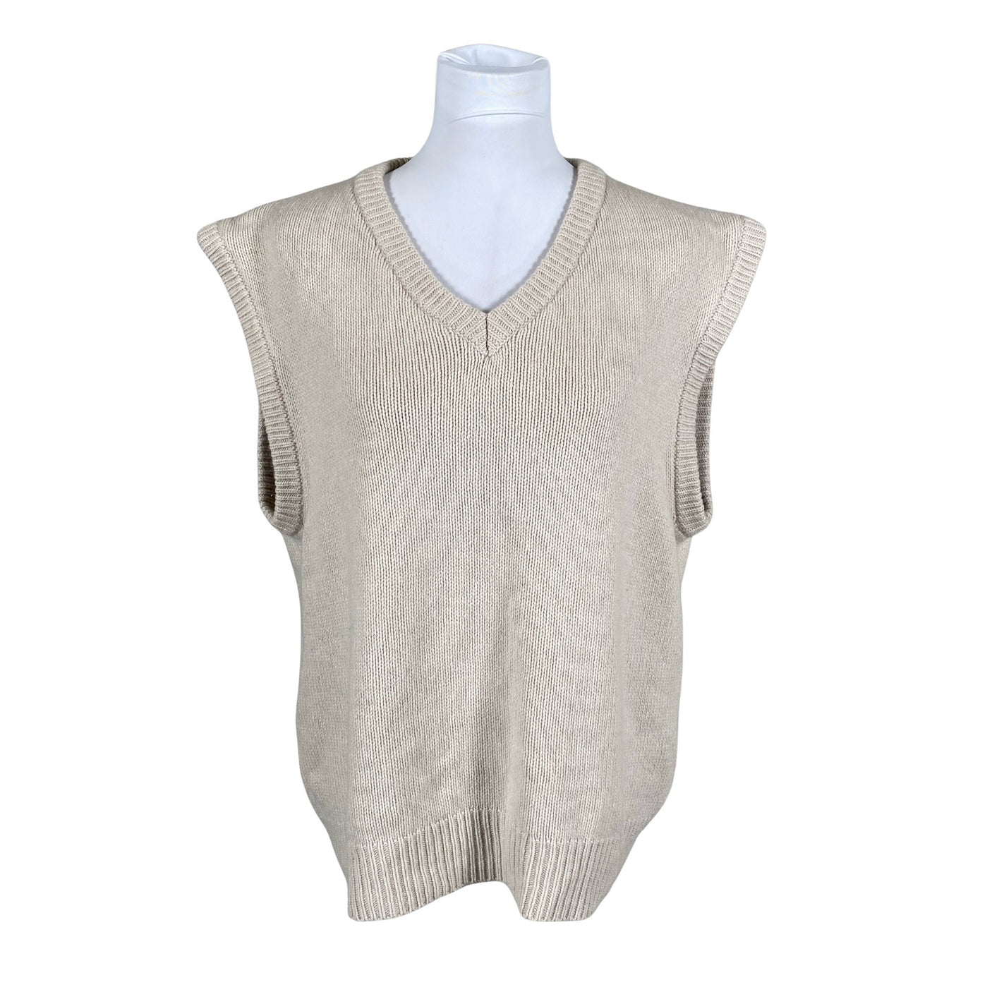 Naisten Filippa K. - Neuleliivi, koko 34 - Beige (1)