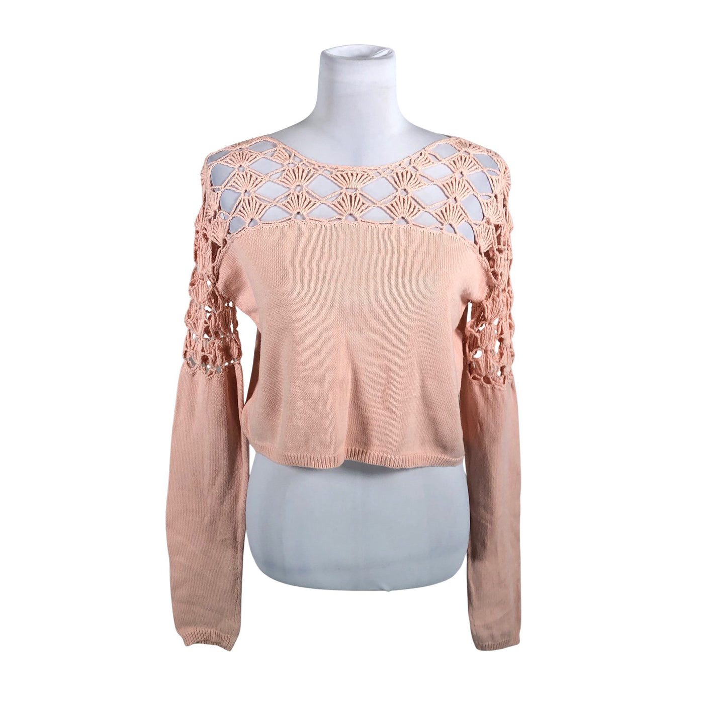 Naisten Nasty Gal - Neulepaita, koko 38 - Vaaleanpunainen (1)