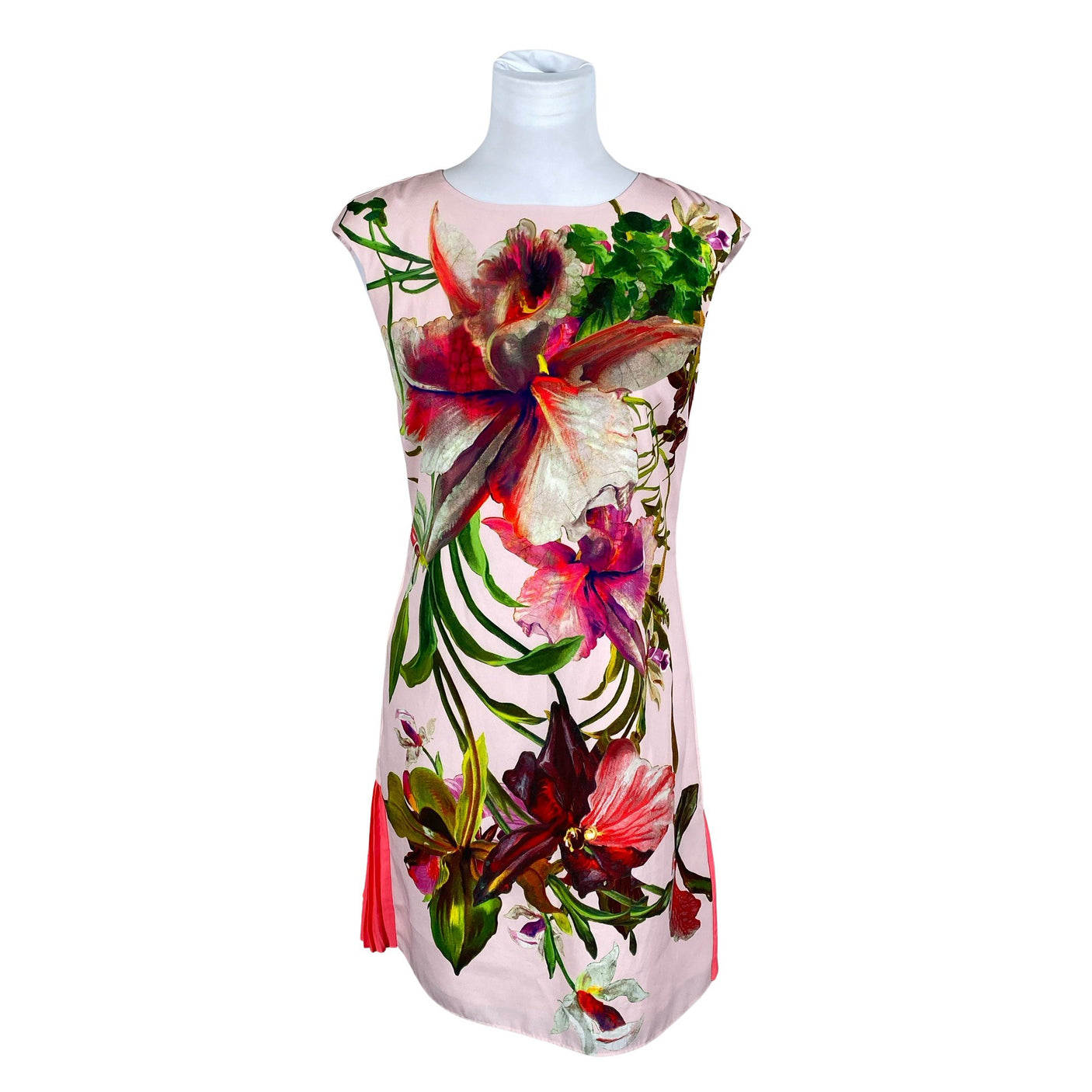 Naisten Ted Baker - Sifonkimekko, koko 36 - Vaaleanpunainen (1)