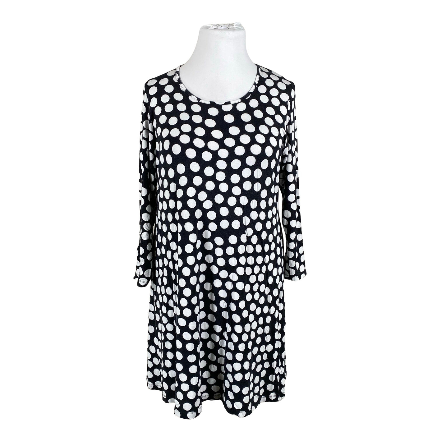 Naisten Marimekko - Trikoomekko, koko 42 - Musta (1)