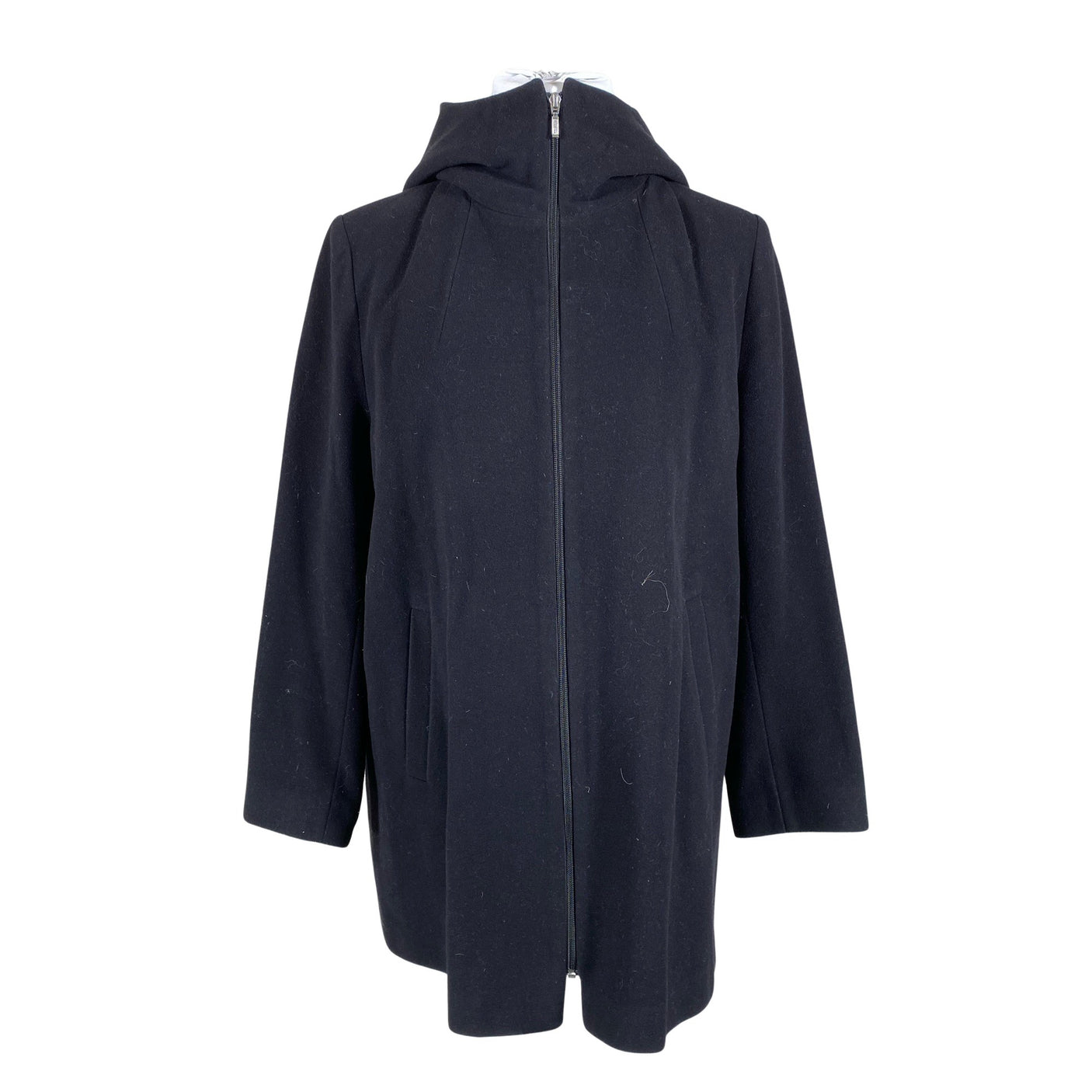 Naisten Flare Collection - Villakangastakki, koko 42 - Musta (1)