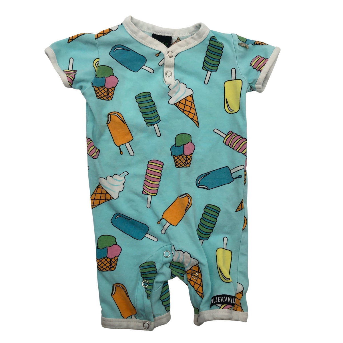 Unisex Villervalla - Haalari, koko 56 - 62 - Turkoosi (1)