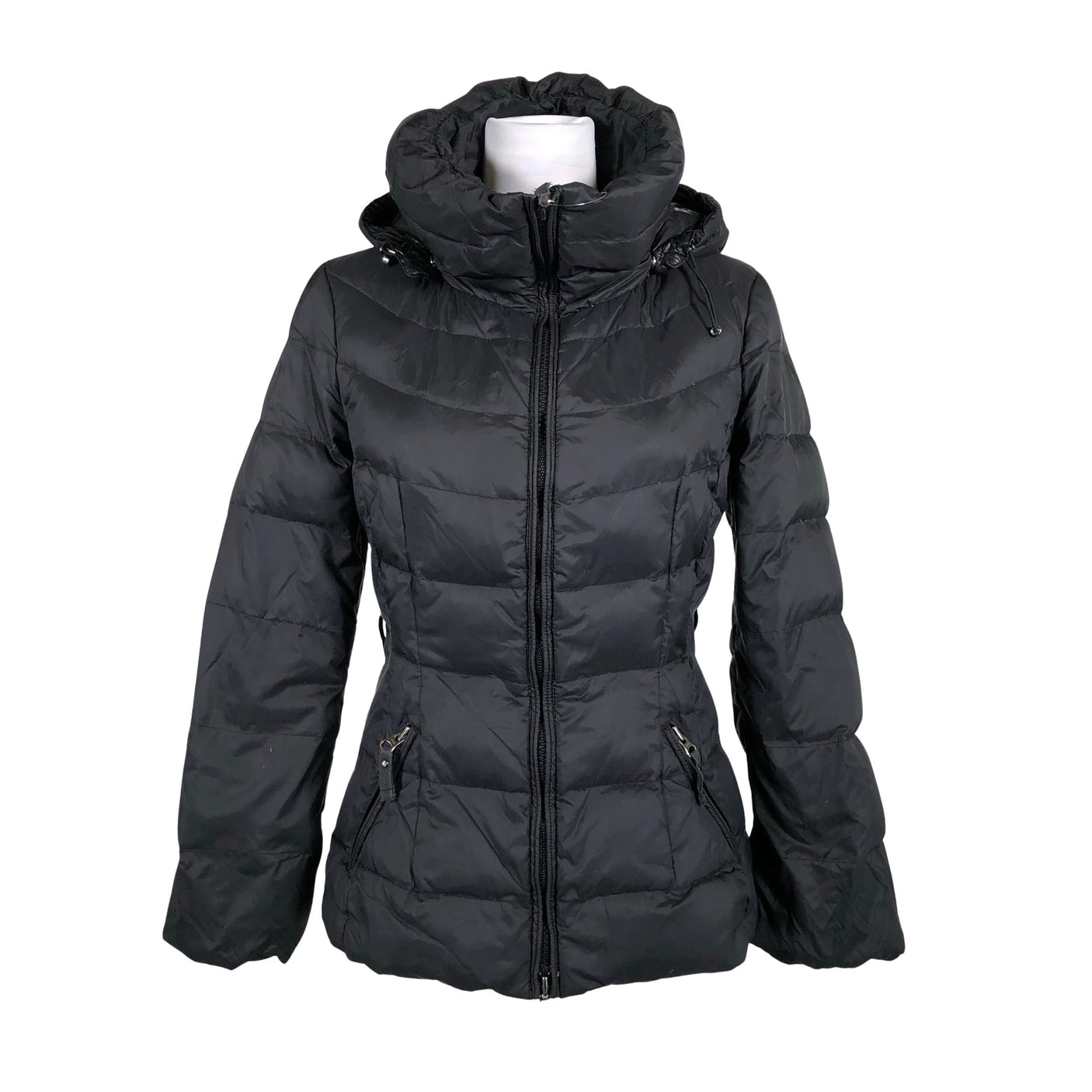 Naisten Benetton - Untuvatakki, koko 36 - Musta (1)