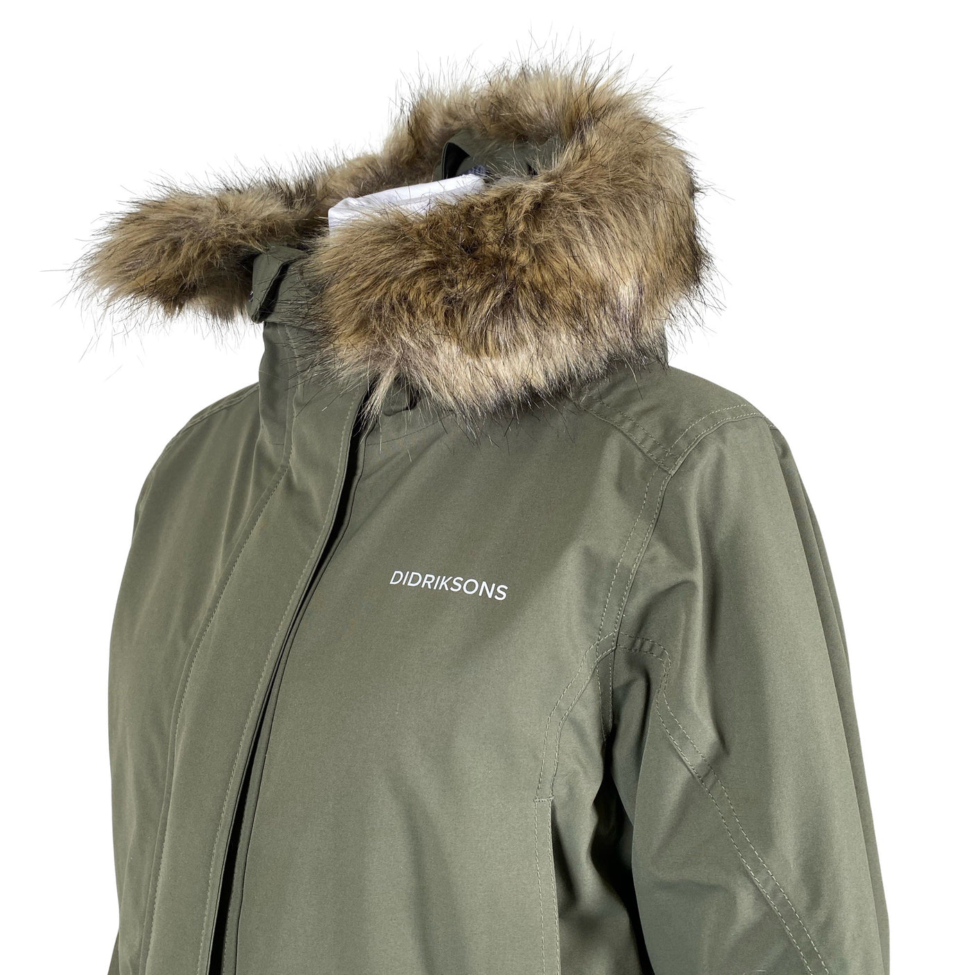 Naisten Didriksons - Toppatakki, koko 38 - Vihreä (3)