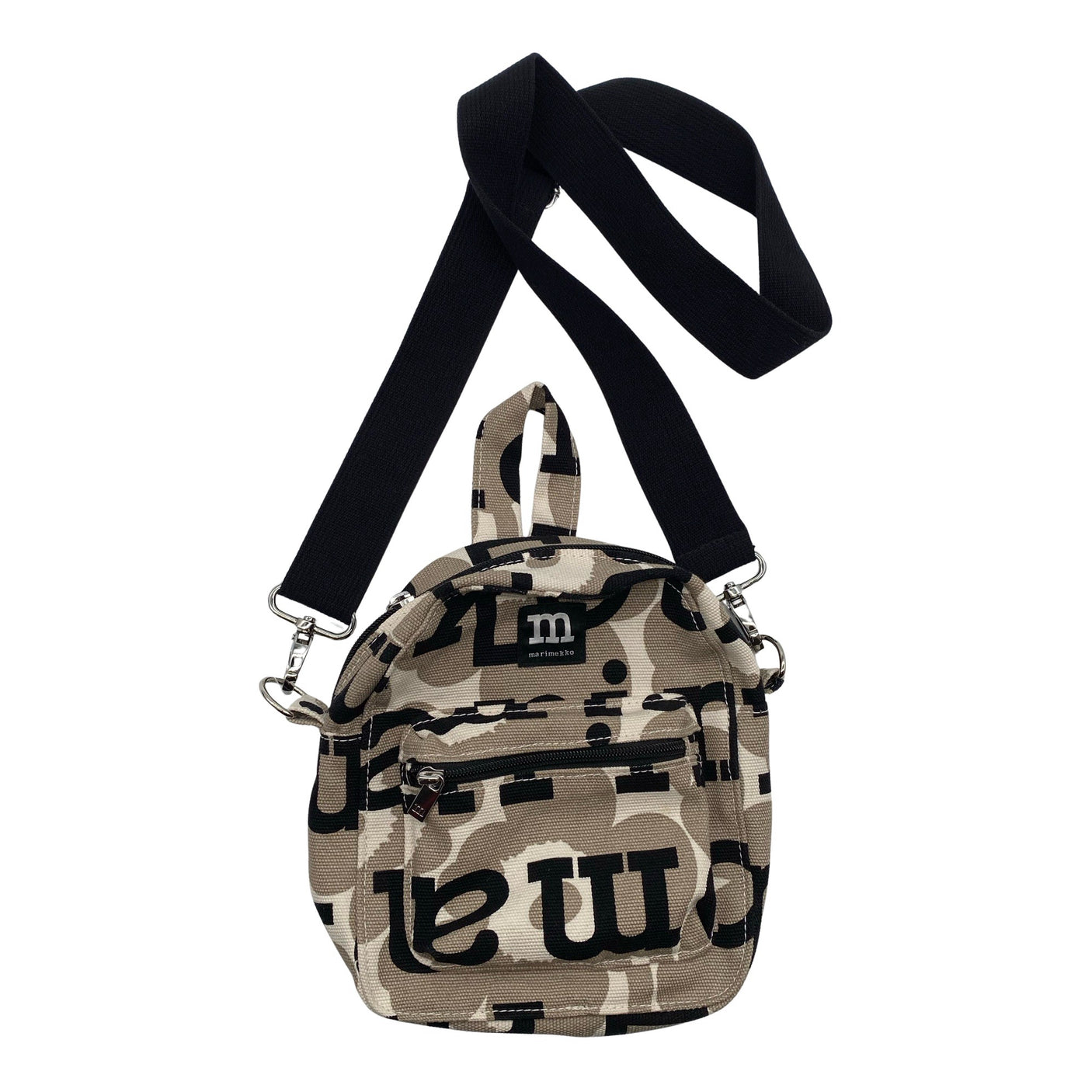 Naisten Marimekko - Olkalaukku, koko Mini - Beige (1)