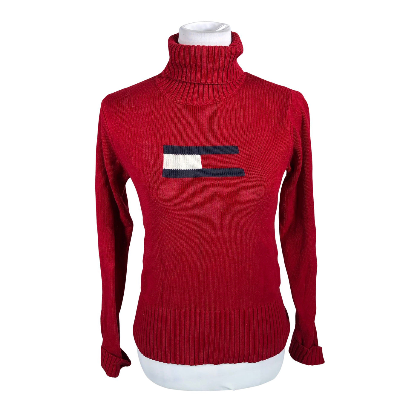 Naisten Tommy Hilfiger - Neulepaita, koko 36 - Punainen (1)