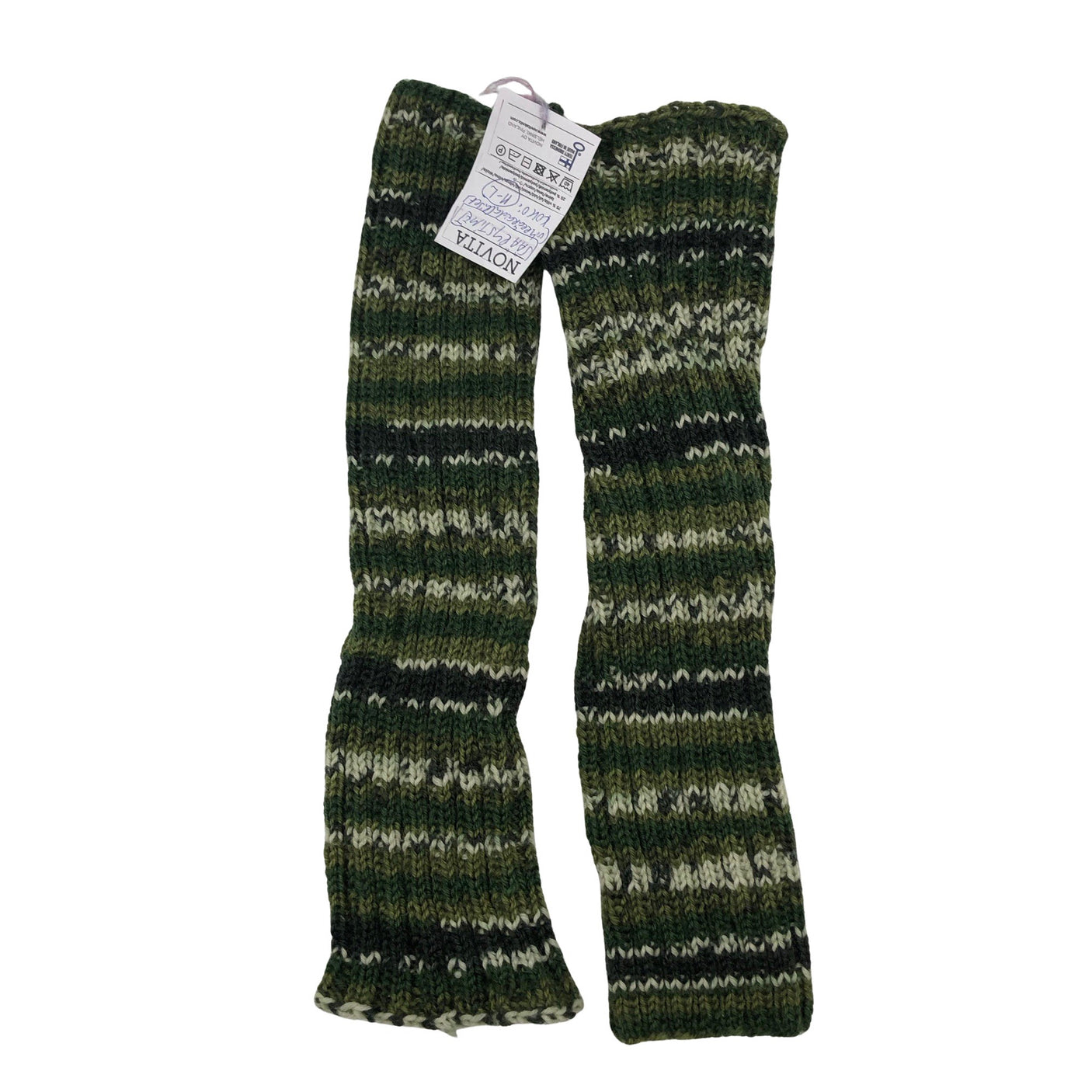 Naisten Handmade - Säärystimet, koko 38 - Vihreä (1)