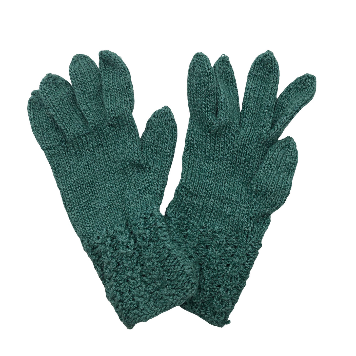 Naisten Handmade - Sormikkaat, koko Ei kokoa - Vihreä (1)