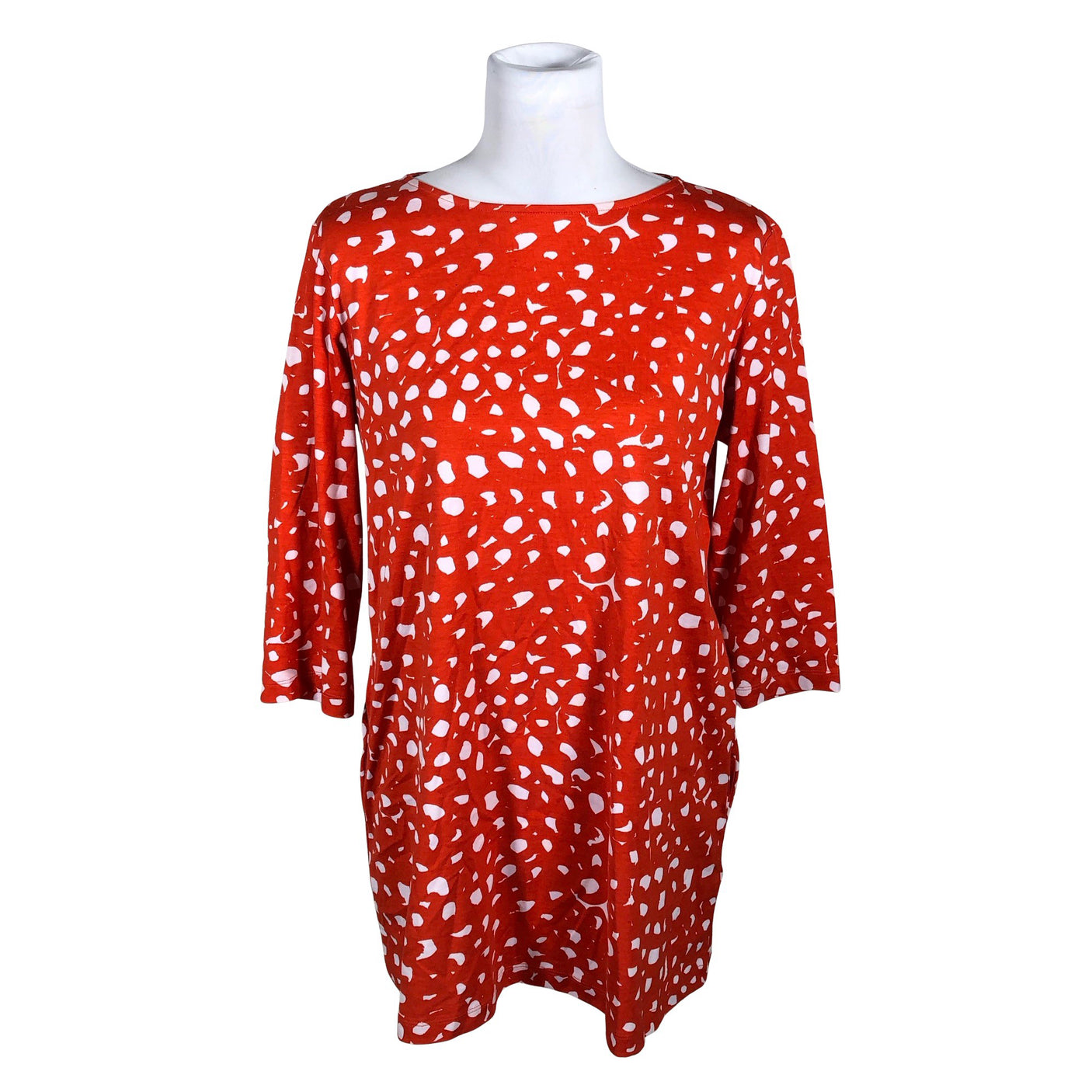 Naisten Marimekko - Trikootunika, koko 38 - Oranssi (1)