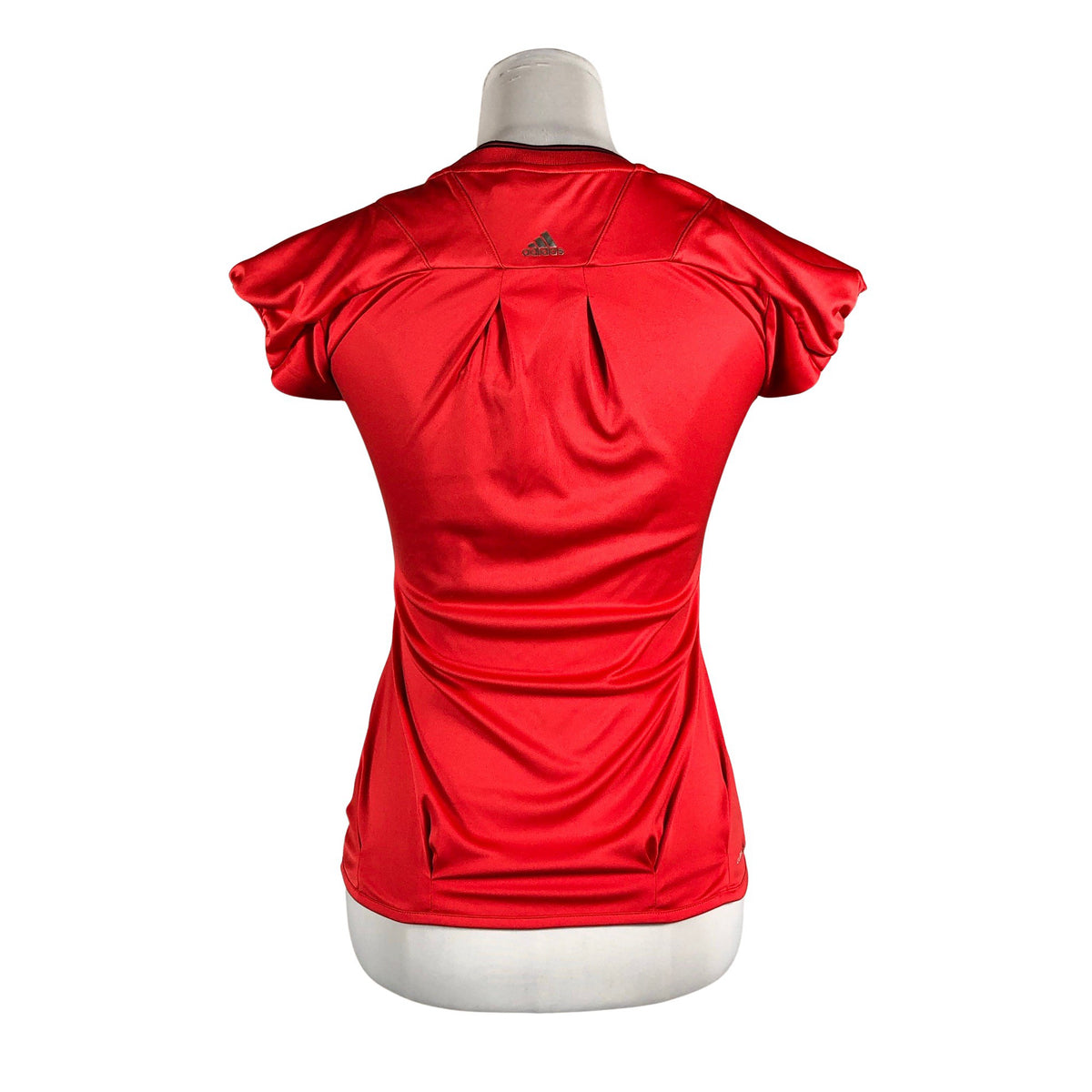 Naisten Adidas - Urheilupaita, lyhyet hihat, koko 36 - Punainen (2)