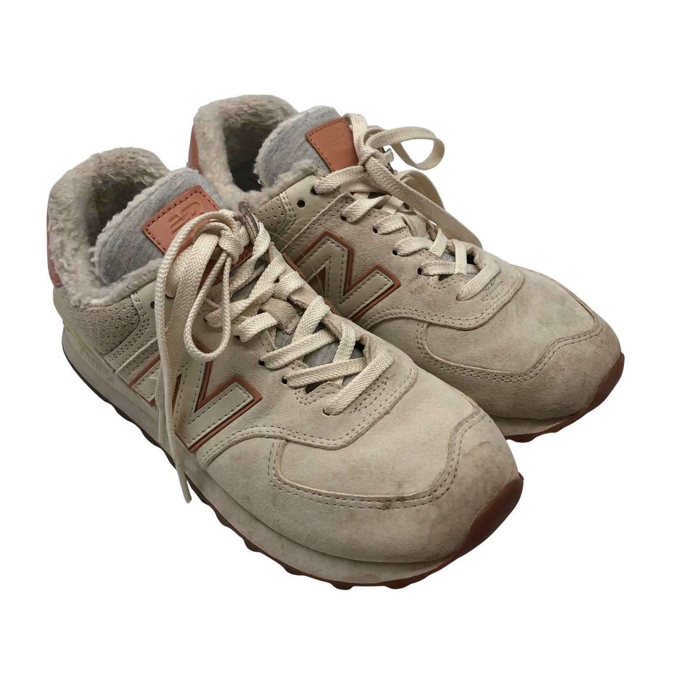 Naisten New Balance - Lenkkarit, koko 37 - Harmaa (2)