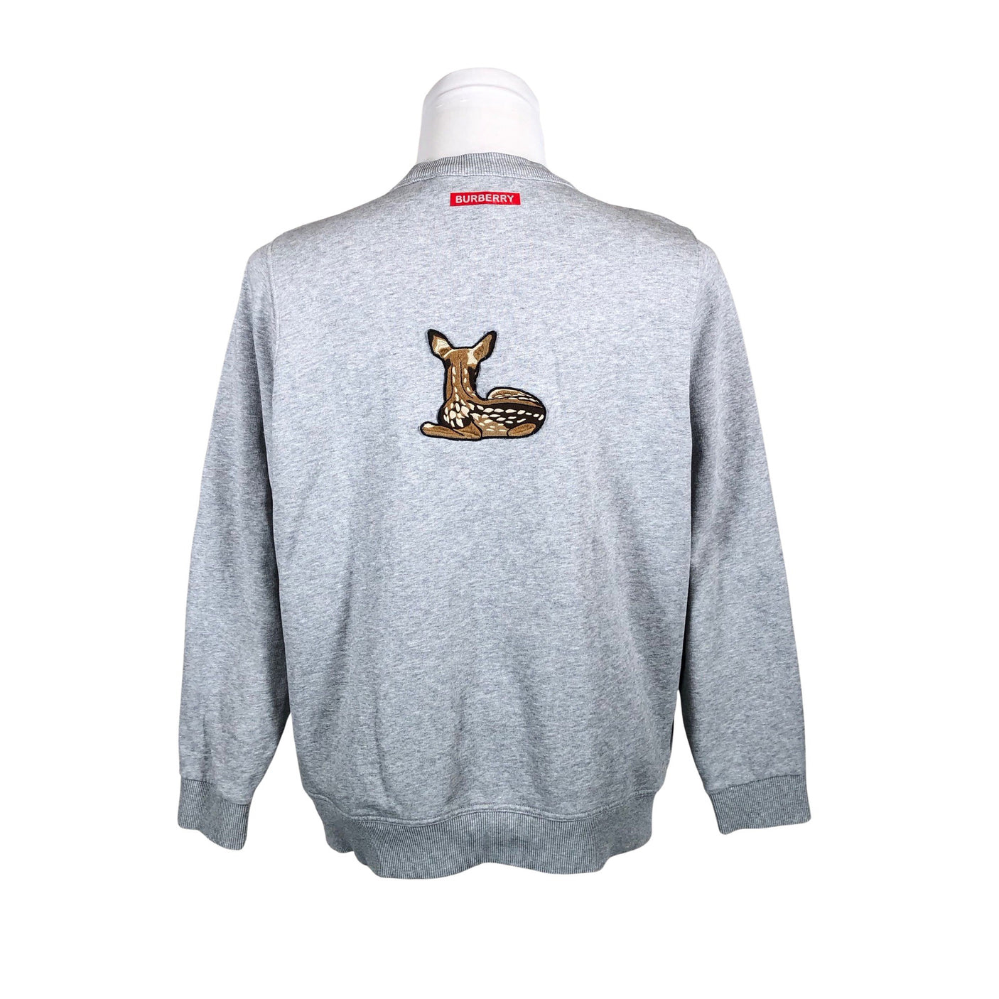 Miesten Burberry - Collegepaita, koko L - Harmaa (2)