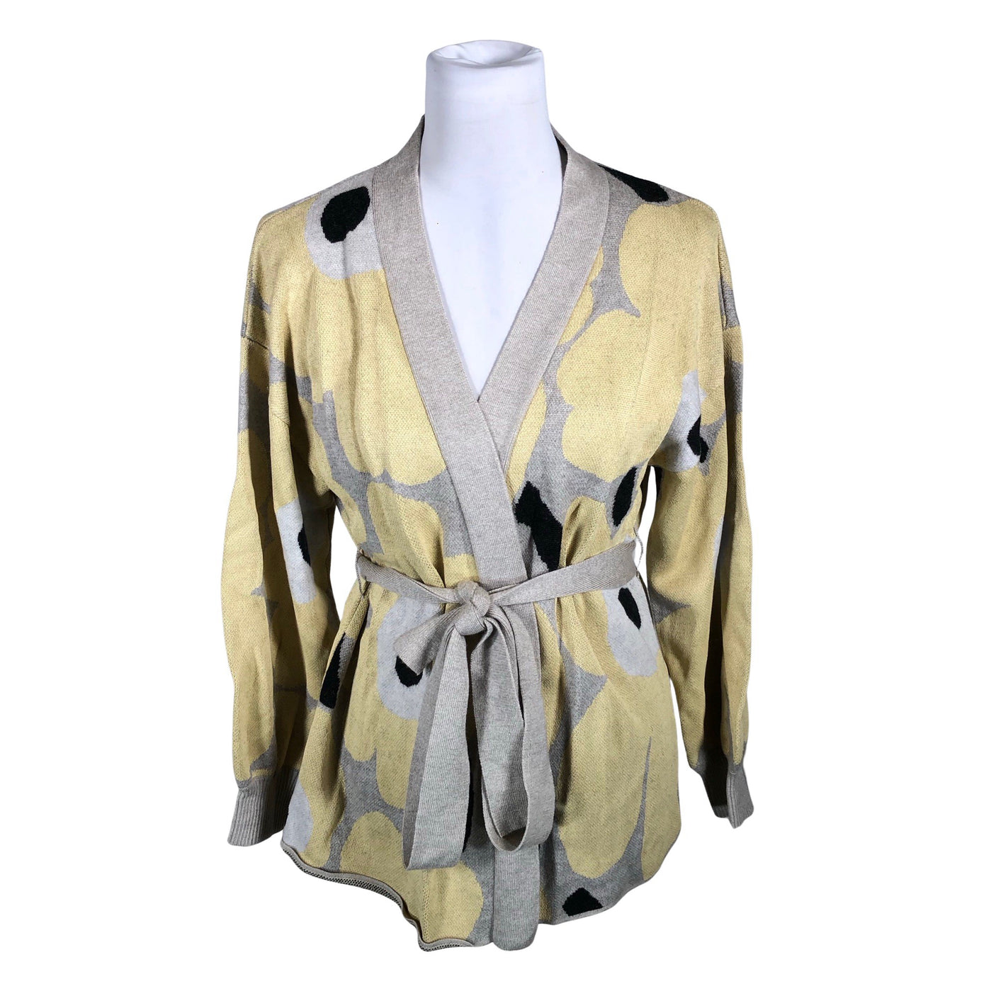 Naisten Marimekko - Neuletakki, koko 38 - Harmaa (1)