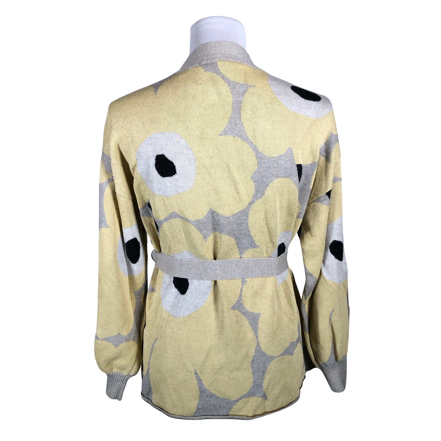 Naisten Marimekko - Neuletakki, koko 38 - Harmaa (2)