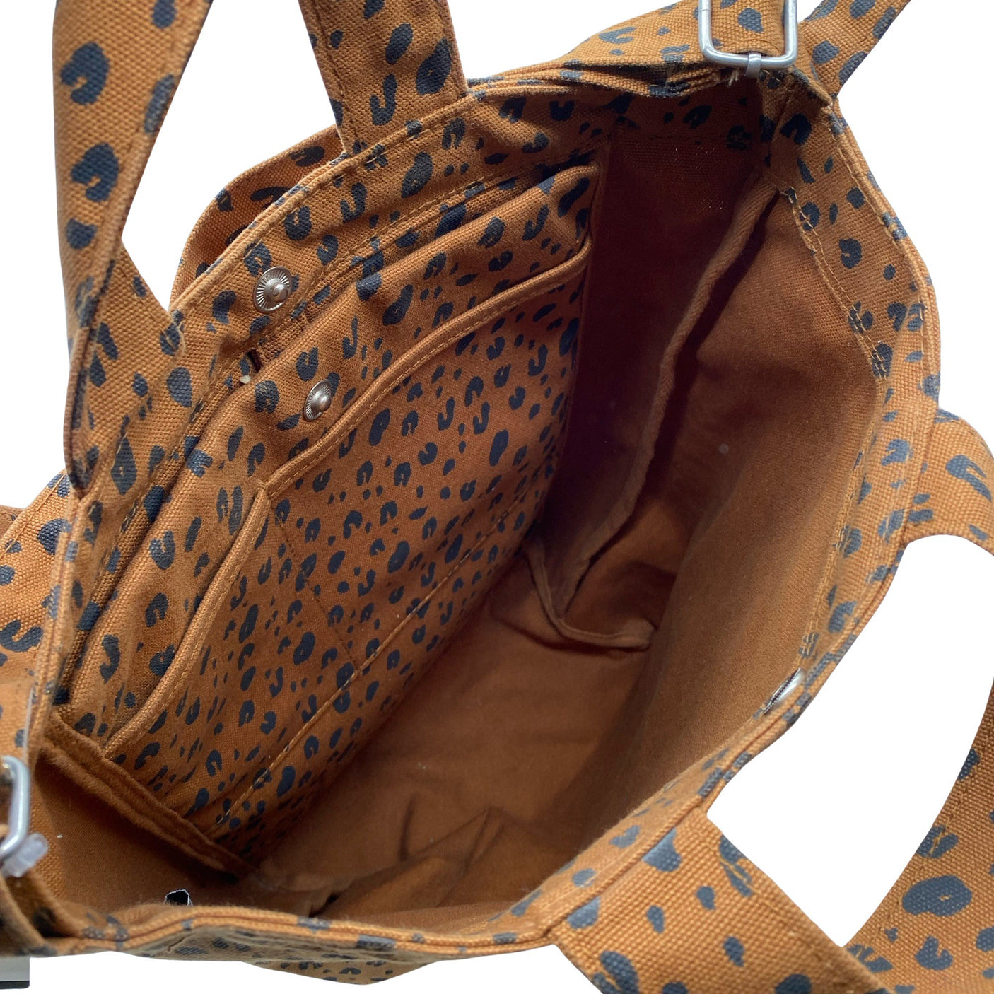 Naisten Baggu - Käsilaukku, koko Maxi - Ruskea (2)