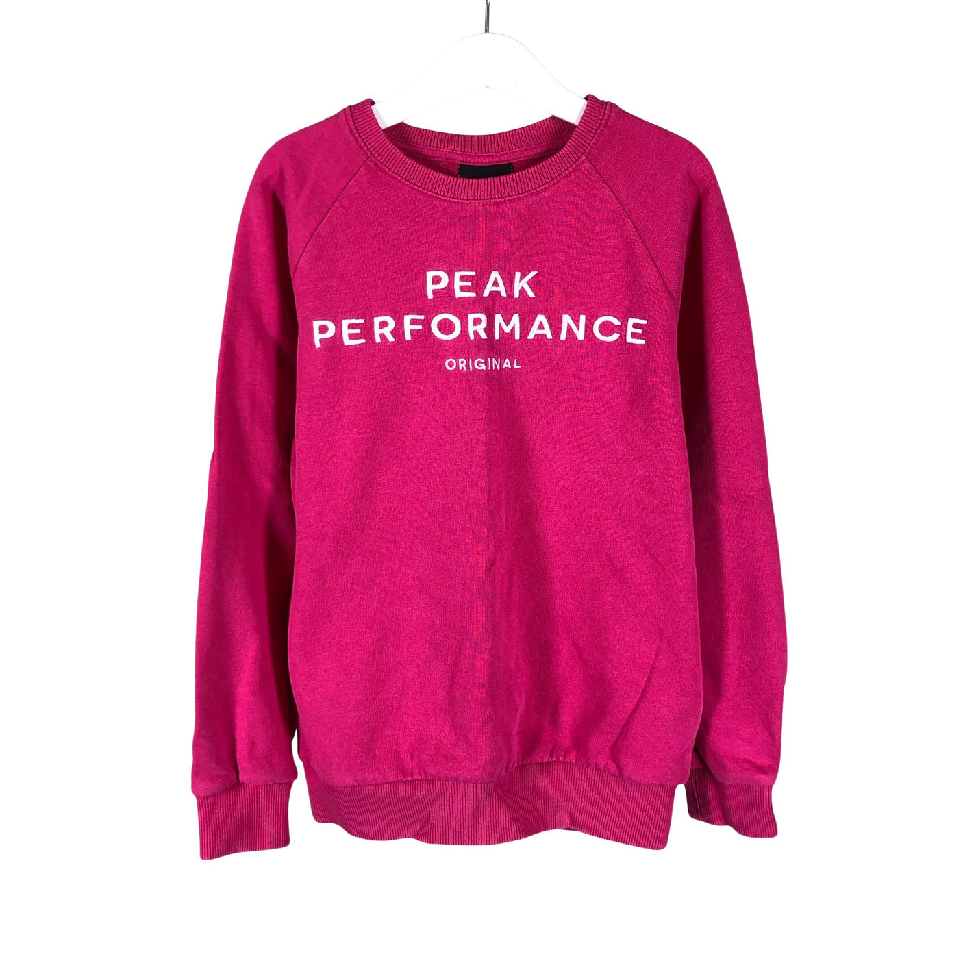 Tyttöjen Peak Performance - Collegepaita, koko 134 - 140 - Pinkki (1)