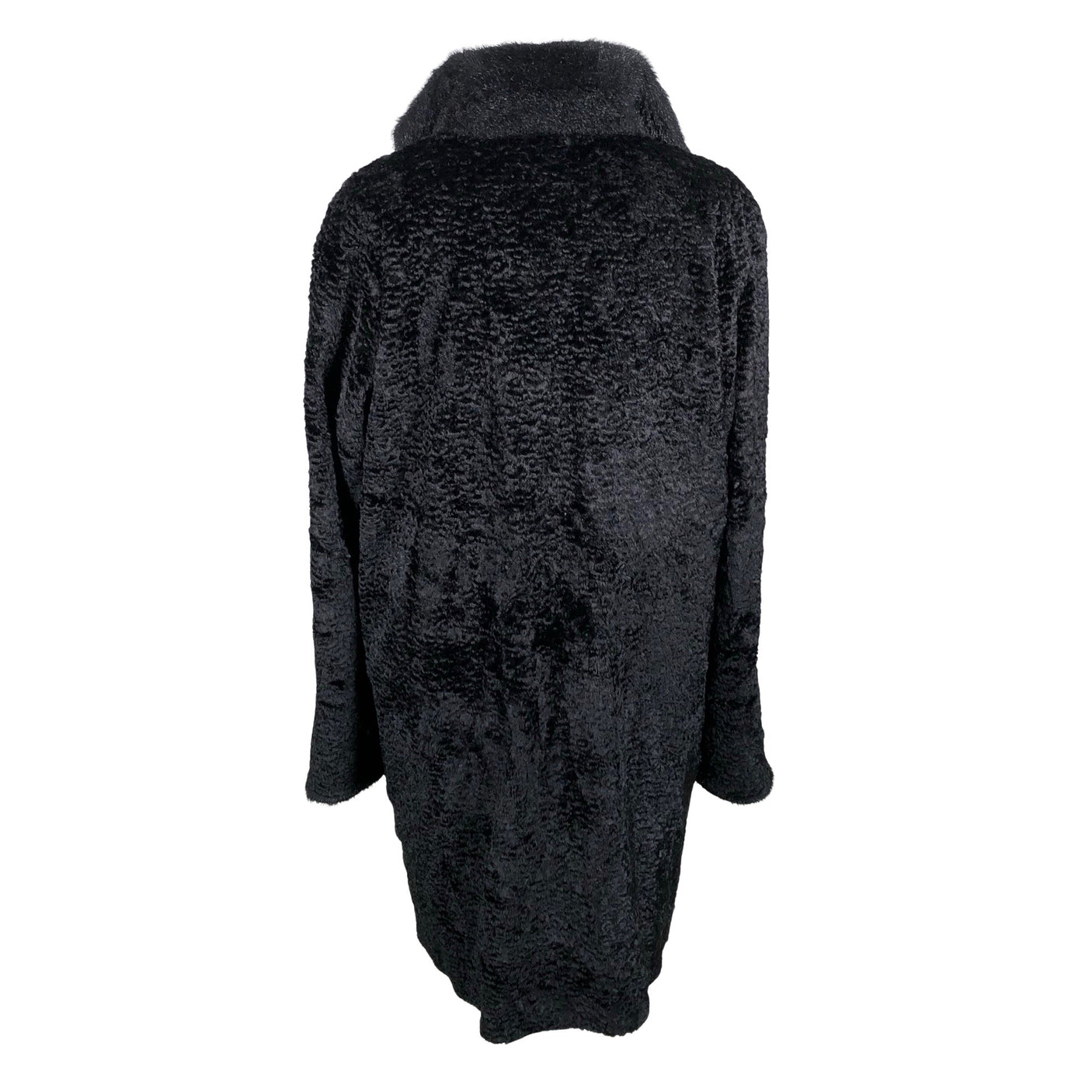 Naisten Alexandra - Tekoturkistakki, koko 44 - Musta (2)