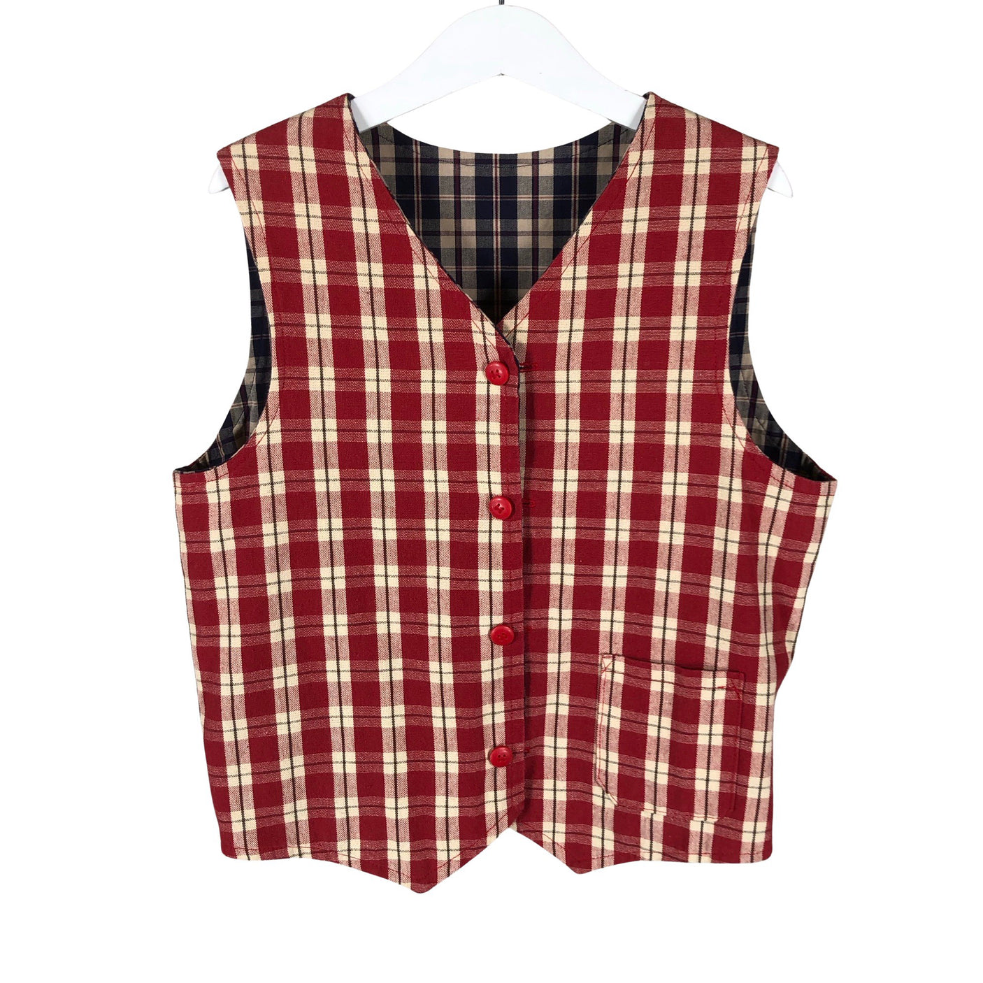 Poikien Handmade - Liivi, koko 152 - 158 - Sininen (2)