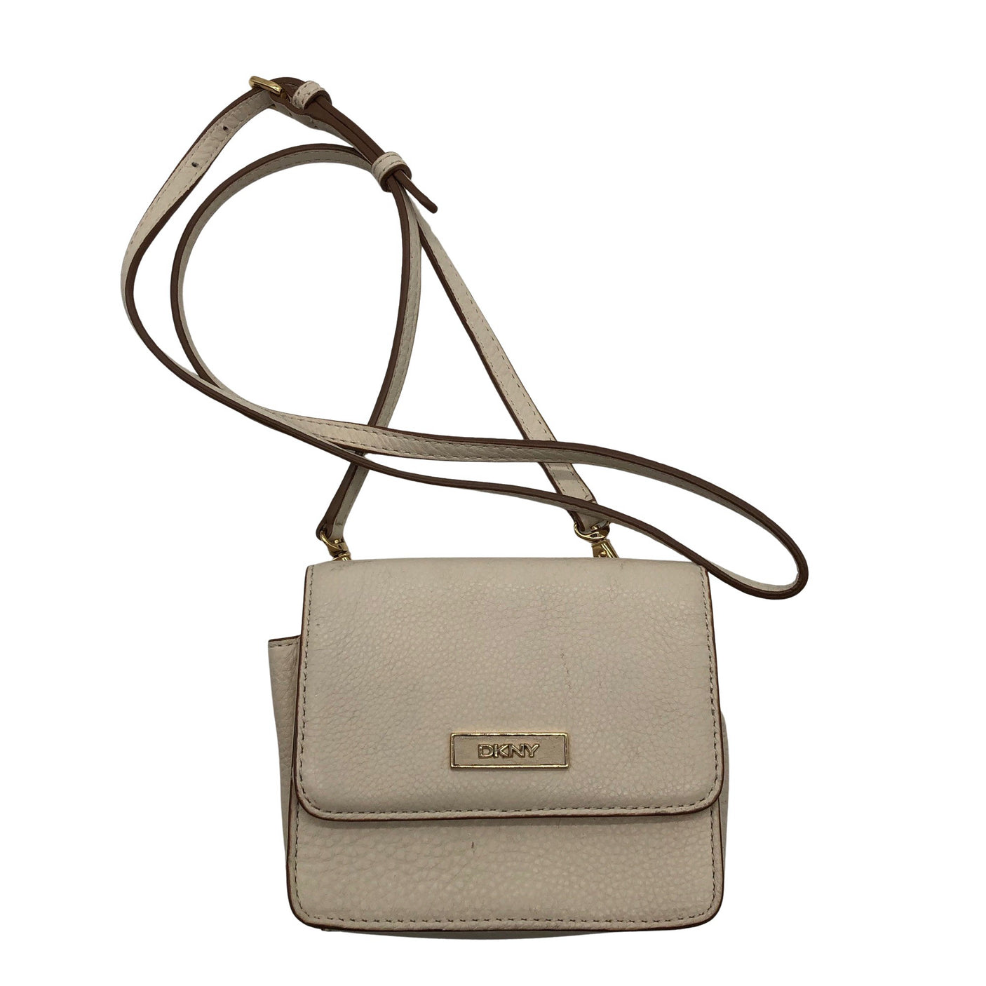 Naisten DKNY - Olkalaukku, koko Mini - Beige (1)