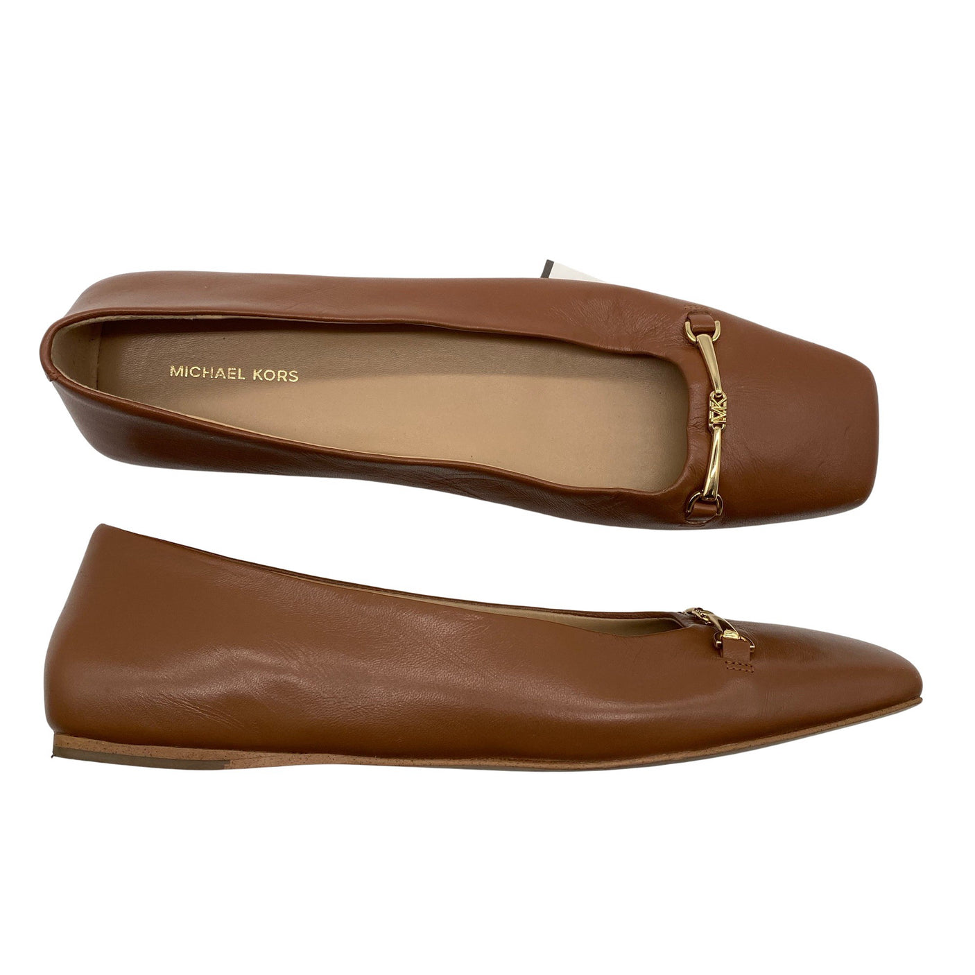 Naisten Michael Kors - Ballerinat, koko 38 - Ruskea (1)