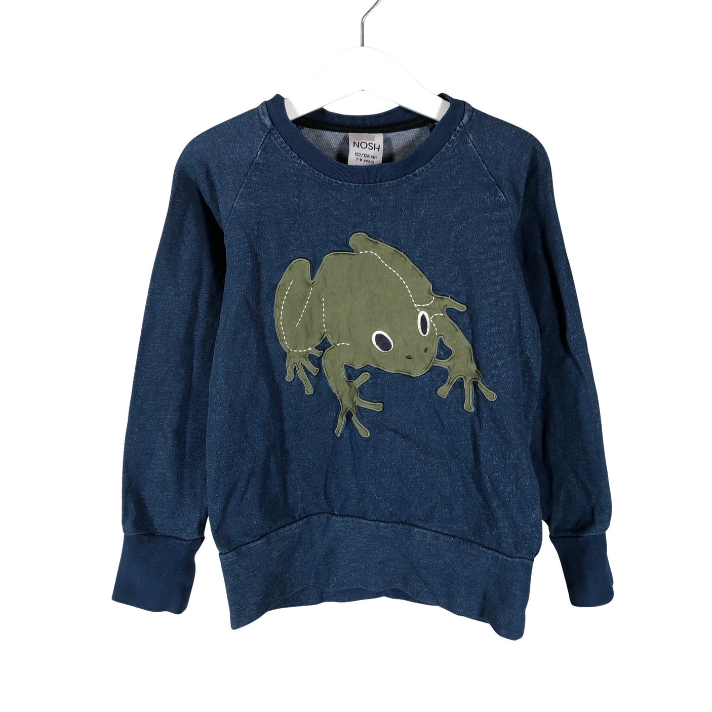 Unisex NOSH - Collegepaita, koko 122 - 128 - Sininen (1)