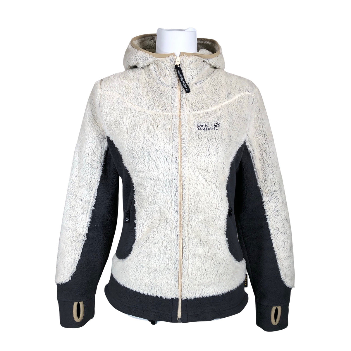 Naisten Jack Wolfskin - Fleecetakki, koko 36 - Harmaa (1)