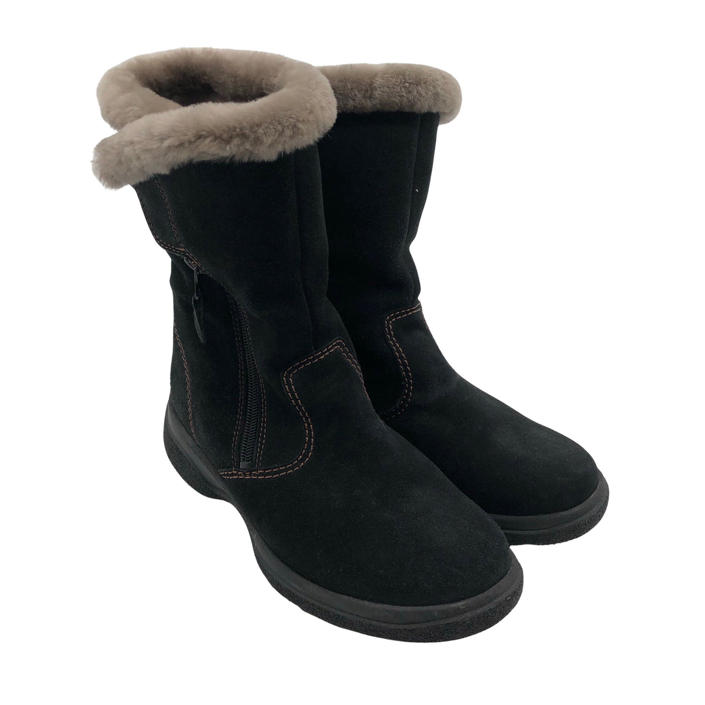 Naisten Piqant - Talvikengät, koko 38 - Musta (2)