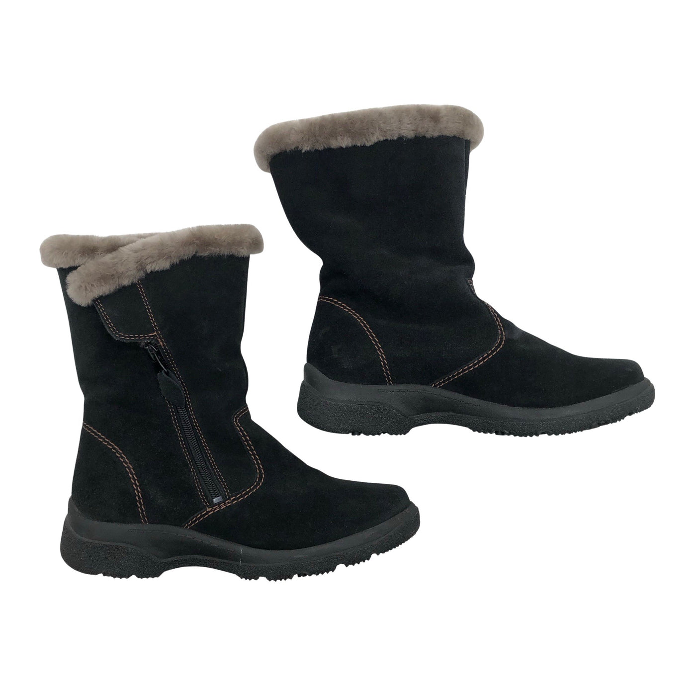 Naisten Piqant - Talvikengät, koko 38 - Musta (1)