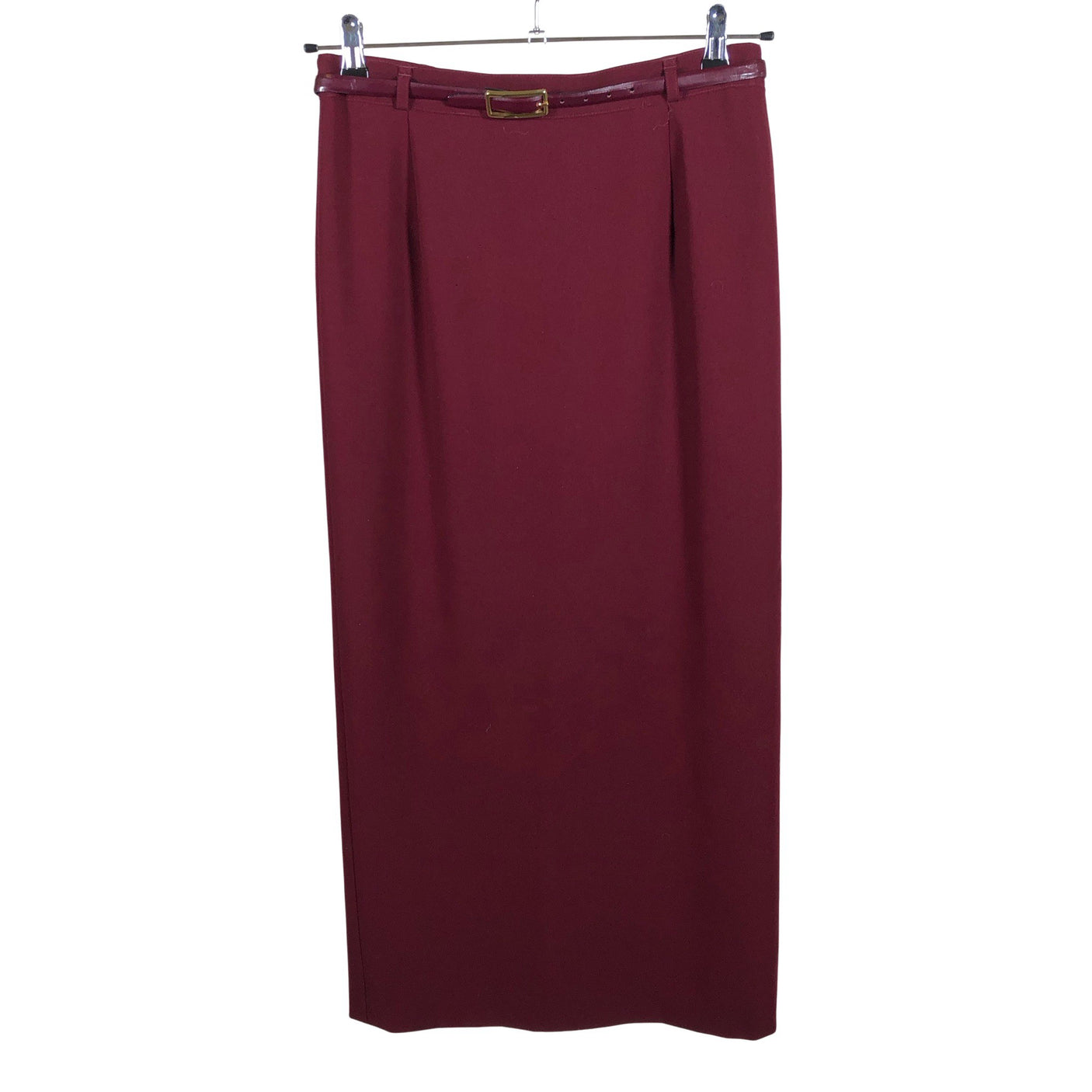 Naisten Gerry Weber - Suora hame, koko 36 - Viininpunainen (1)