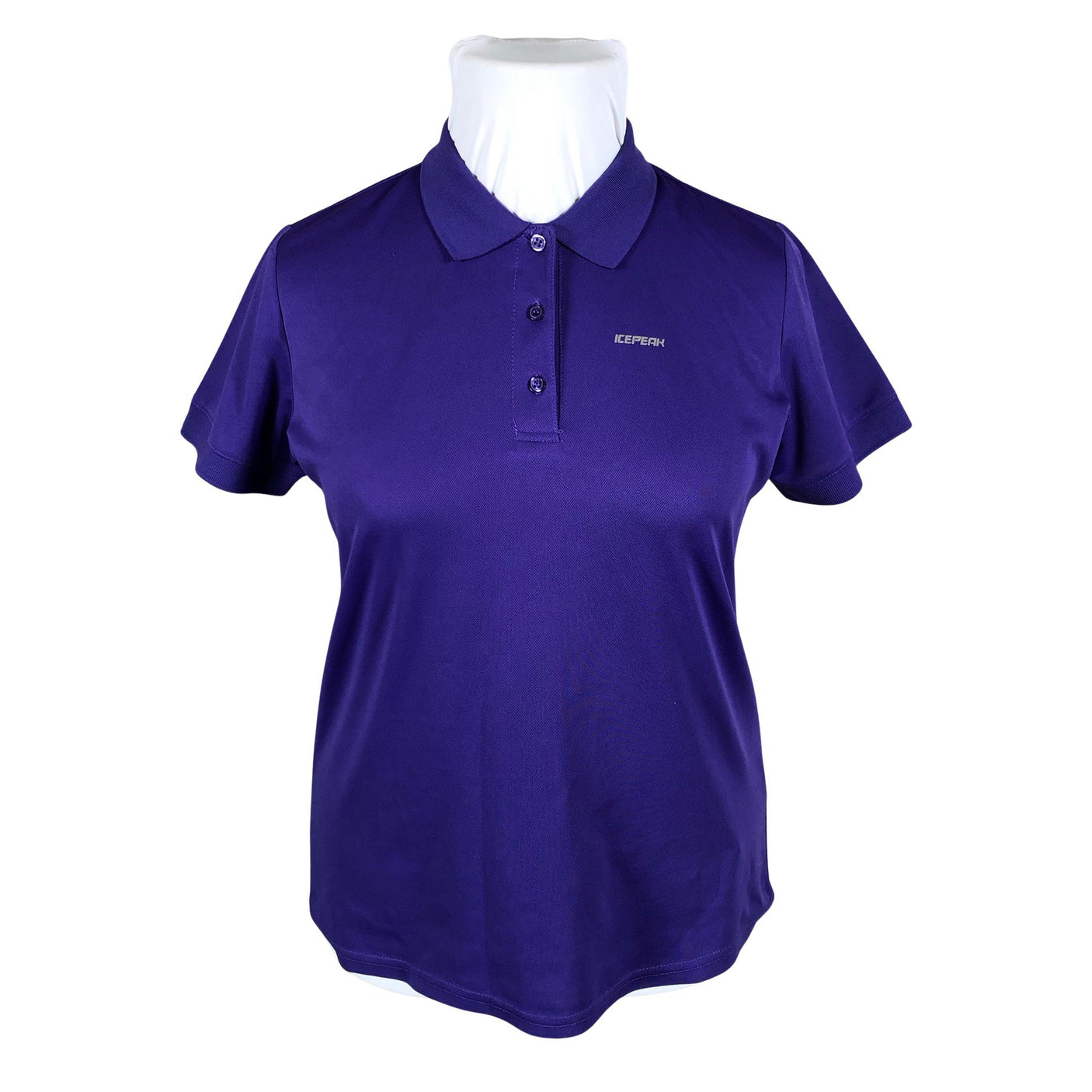 Naisten Icepeak - Urheilupaita, lyhyet hihat, koko 44 - Violetti (1)