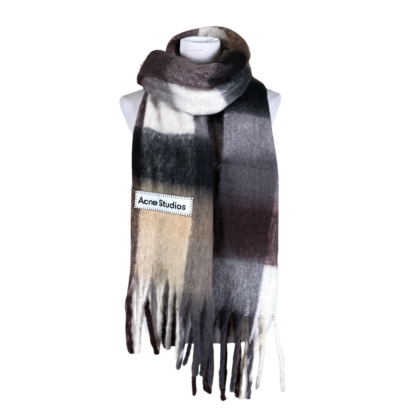 Naisten Acne Studios - Kaulaliina, koko Maxi - Harmaa (2)