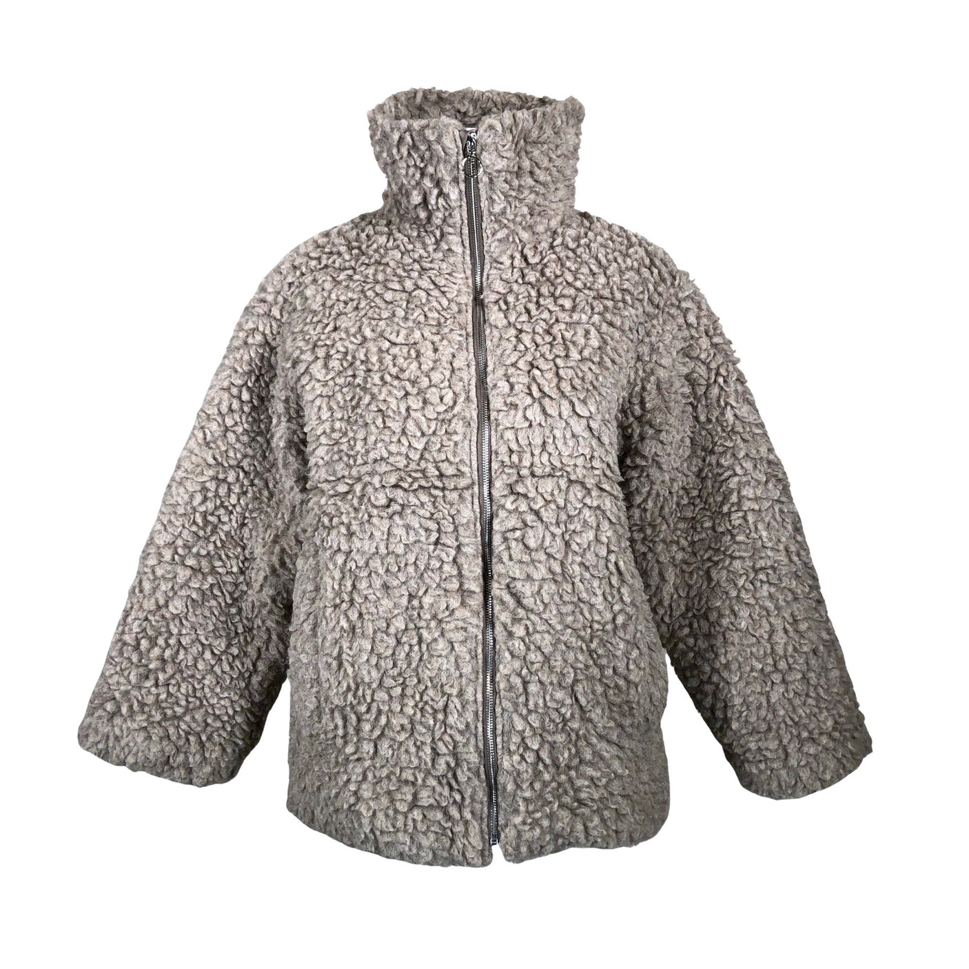 Naisten Arket - Villakangastakki, koko 36 - Beige (1)