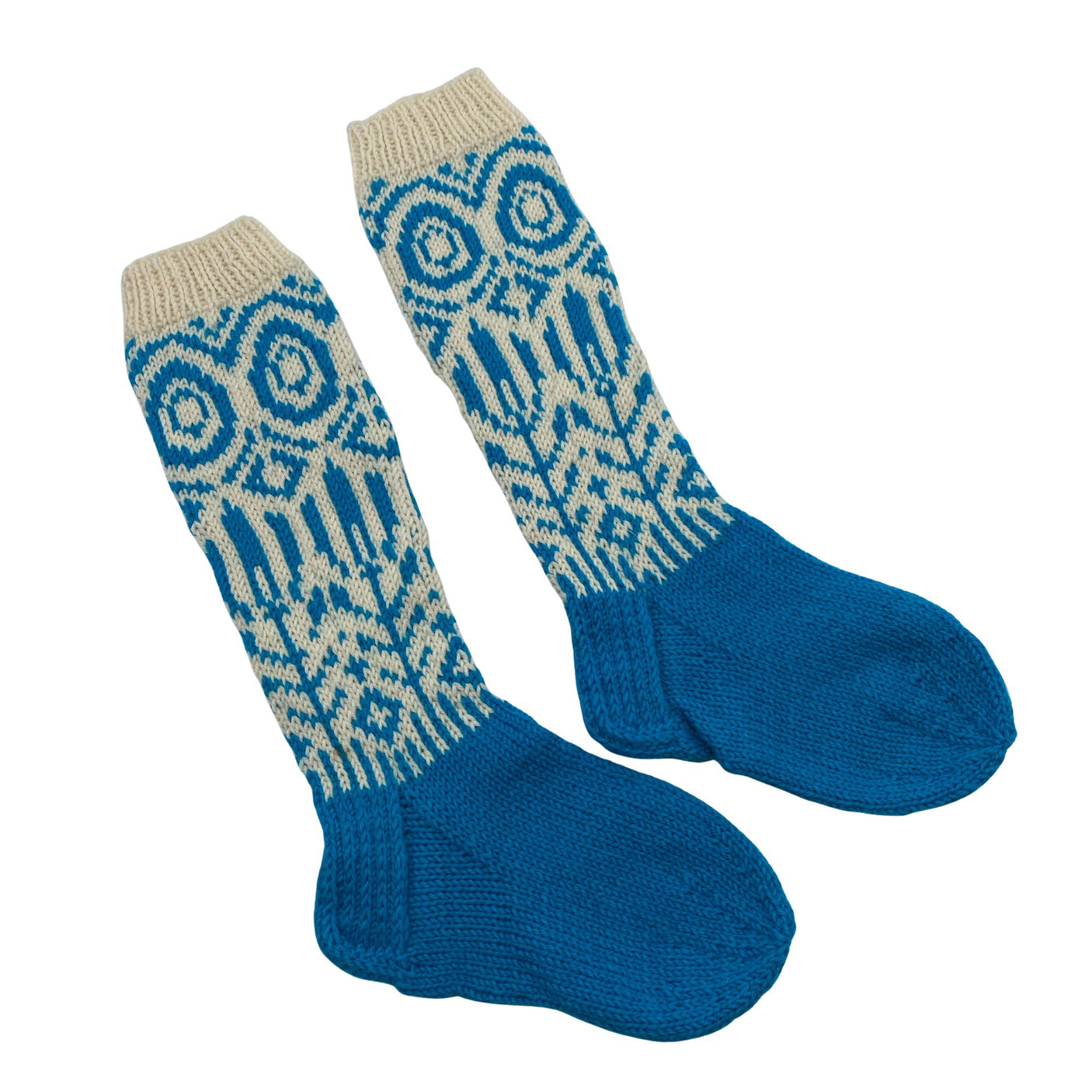 Naisten Handmade - Sukat, koko 39 - Turkoosi (1)